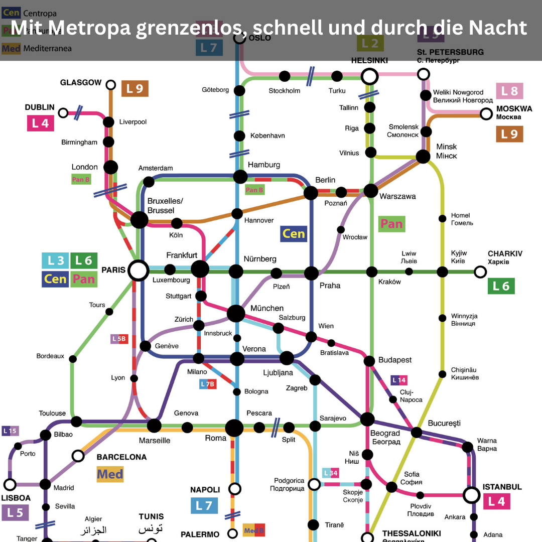 Stefan Frankenberger: Mit Metropa grenzenlos, schnell & und durch die Nacht