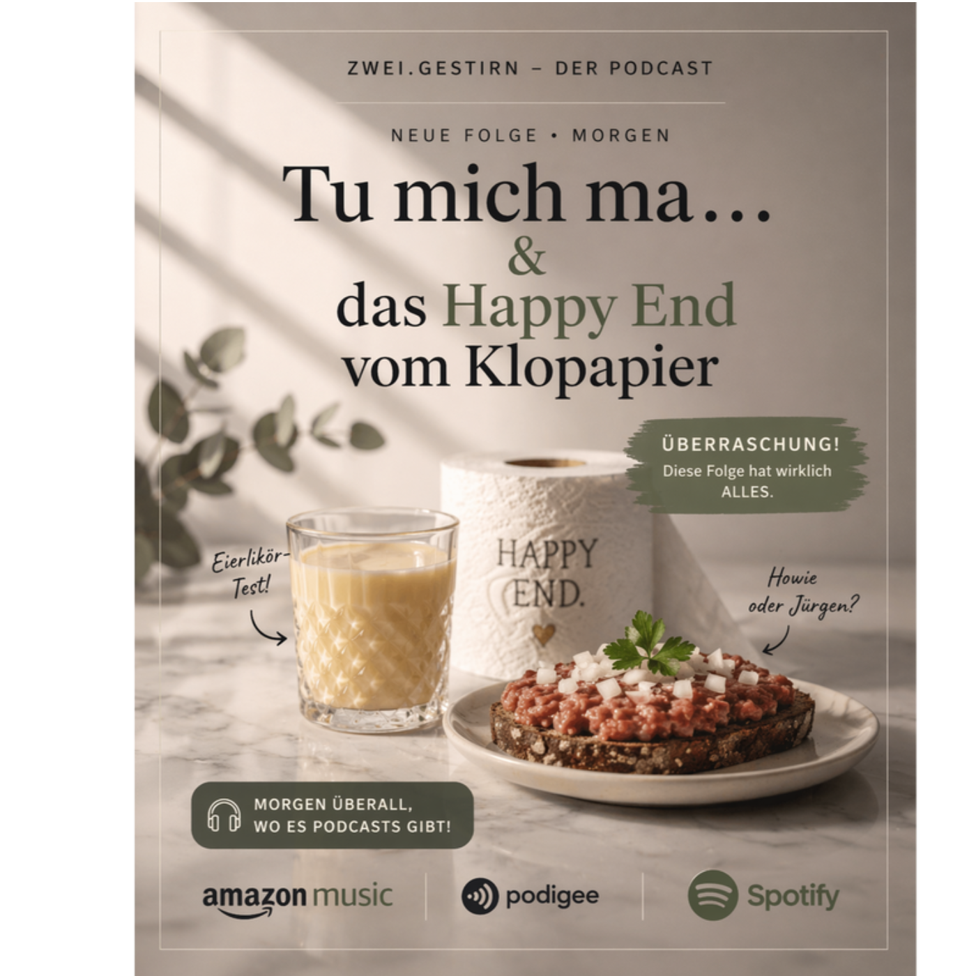 Tu mich ma… & das Happy End vom Klopapier