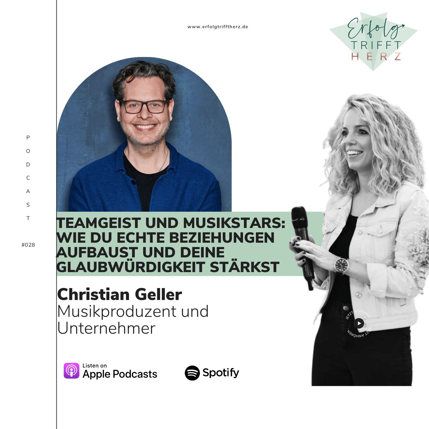 #28 - Teamgeist und Musikstars: Wie du echte Beziehungen aufbaust und deine Glaubwürdigkeit stärkst-mit Christian Geller
