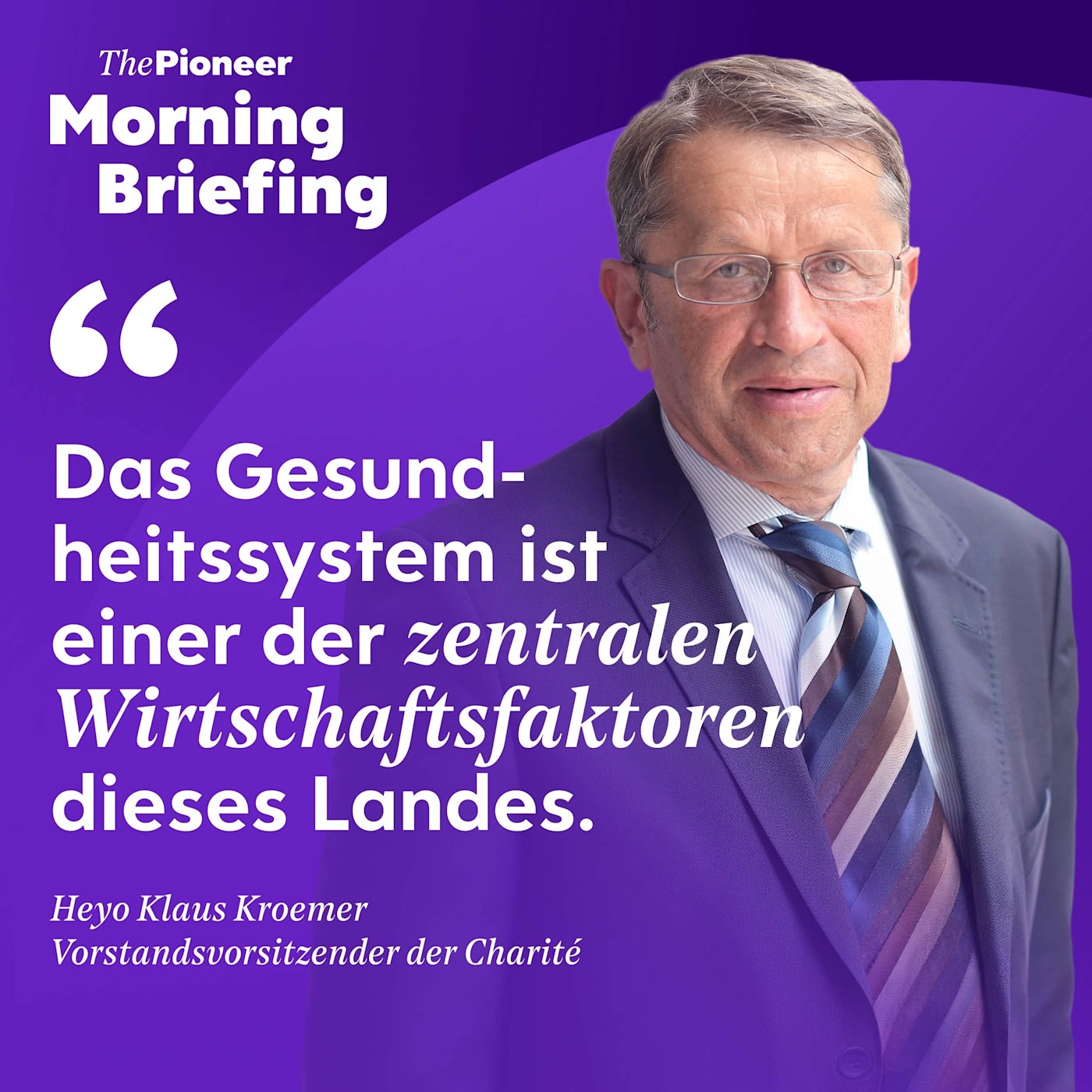 Was Merz von Klopp lernen kann | Charité-Chef Kroemer im Gespräch | Jahrhundertjahrgang 2026