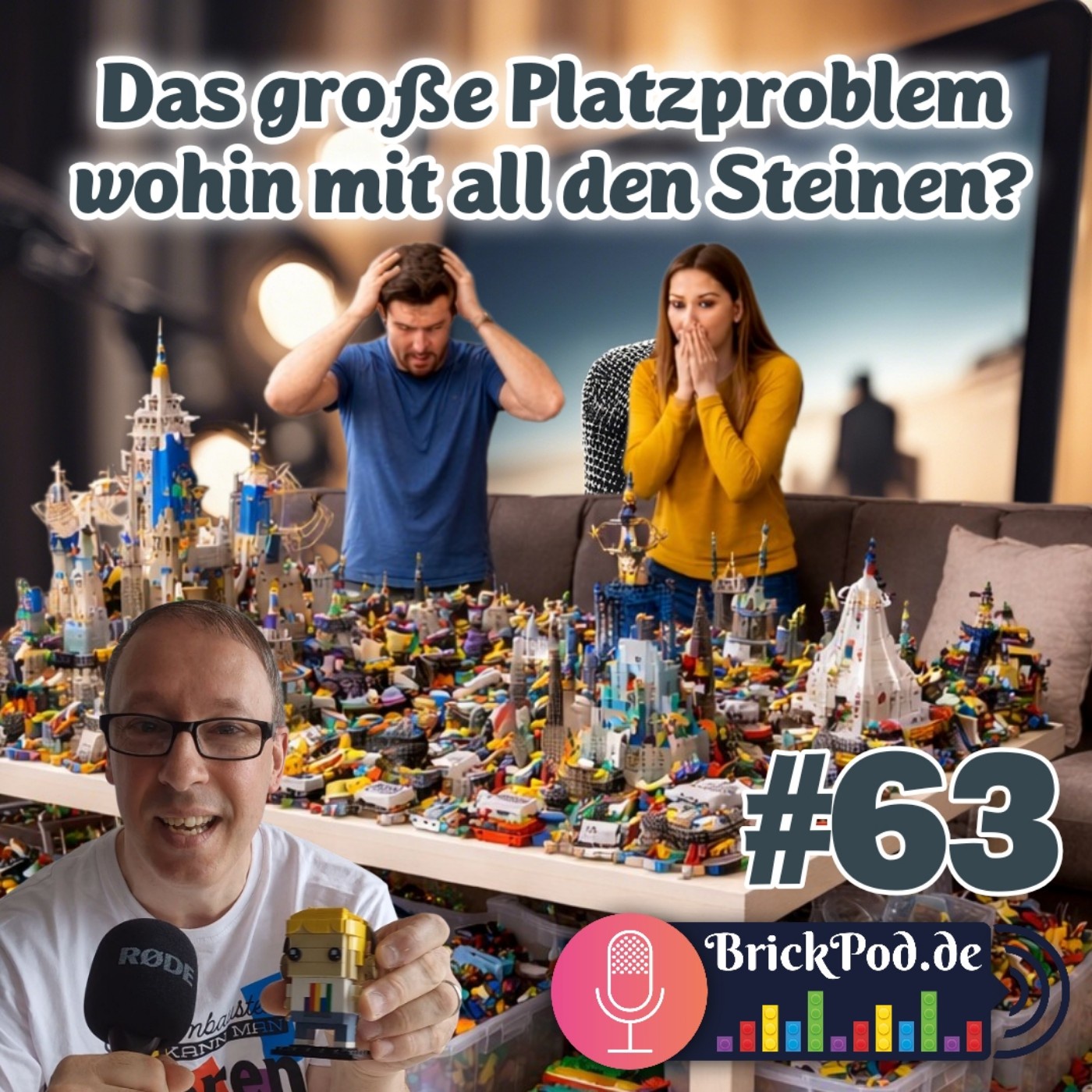 Folge 63 - Das große Platzproblem – wohin mit all den Steinen?