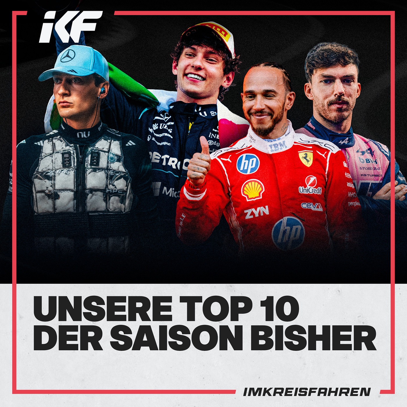 Fahrernoten zur Halbzeit: Das sind unsere Top 10!