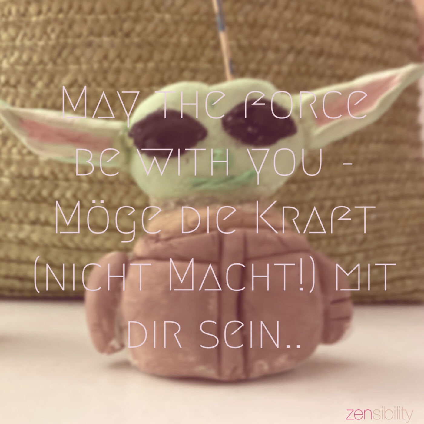 Möge die Energie/Kraft mit dir sein...