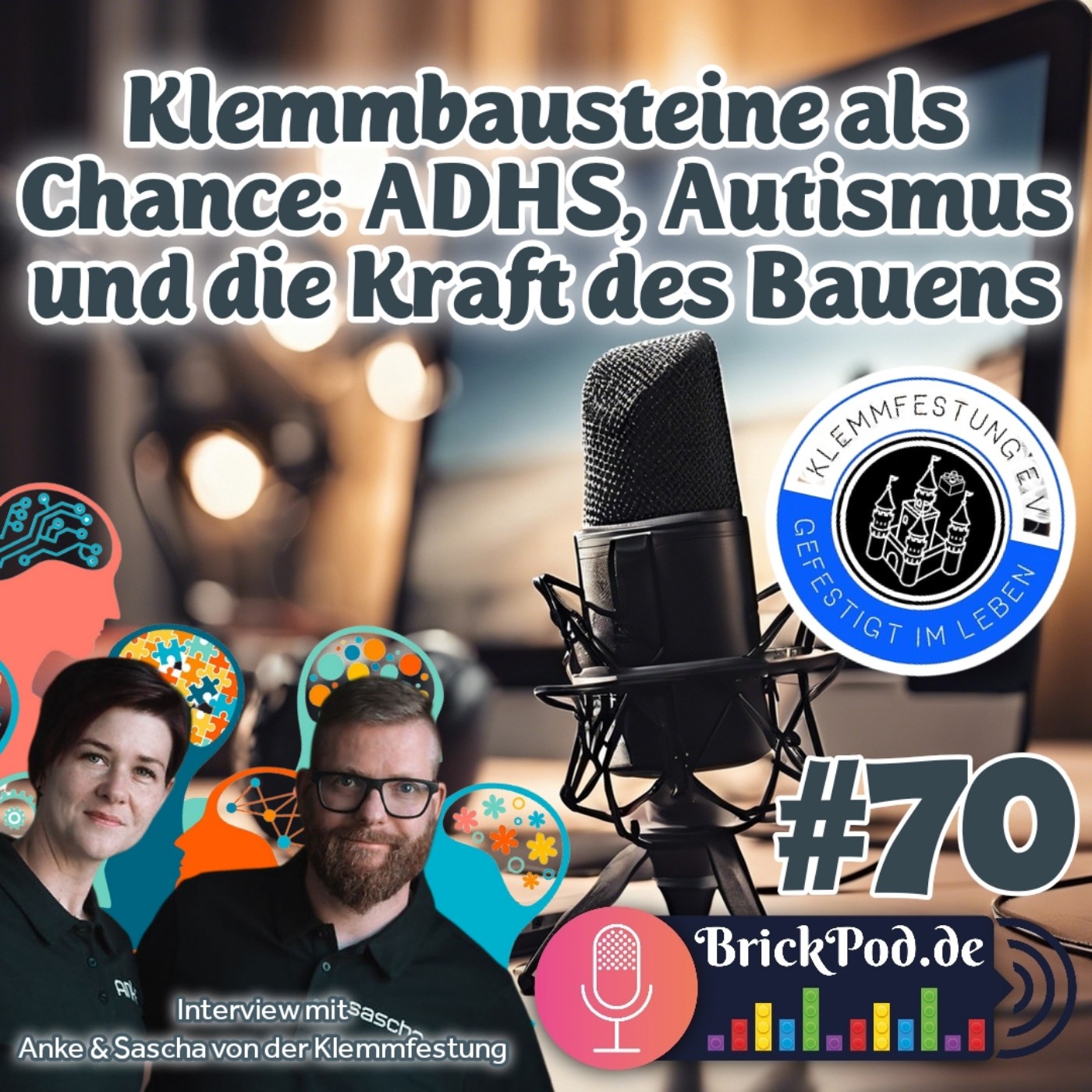 Folge 70 - Klemmbausteine als Chance: ADHS, Autismus und die Kraft des Bauens