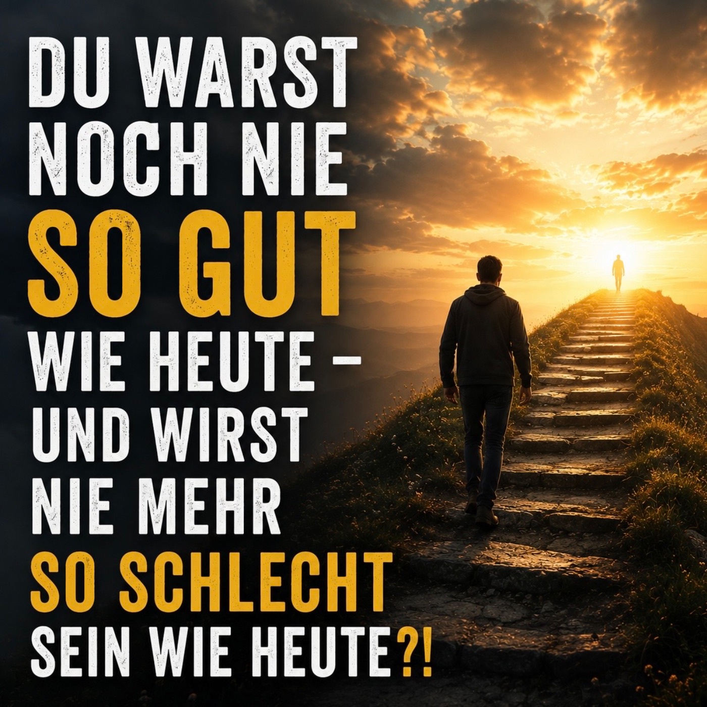 #203 DU WARST NOCH NIE SO GUT WIE HEUTE - UND WIRST NIE MEHR SO SCHLECHT SEIN WIE HEUTE?!