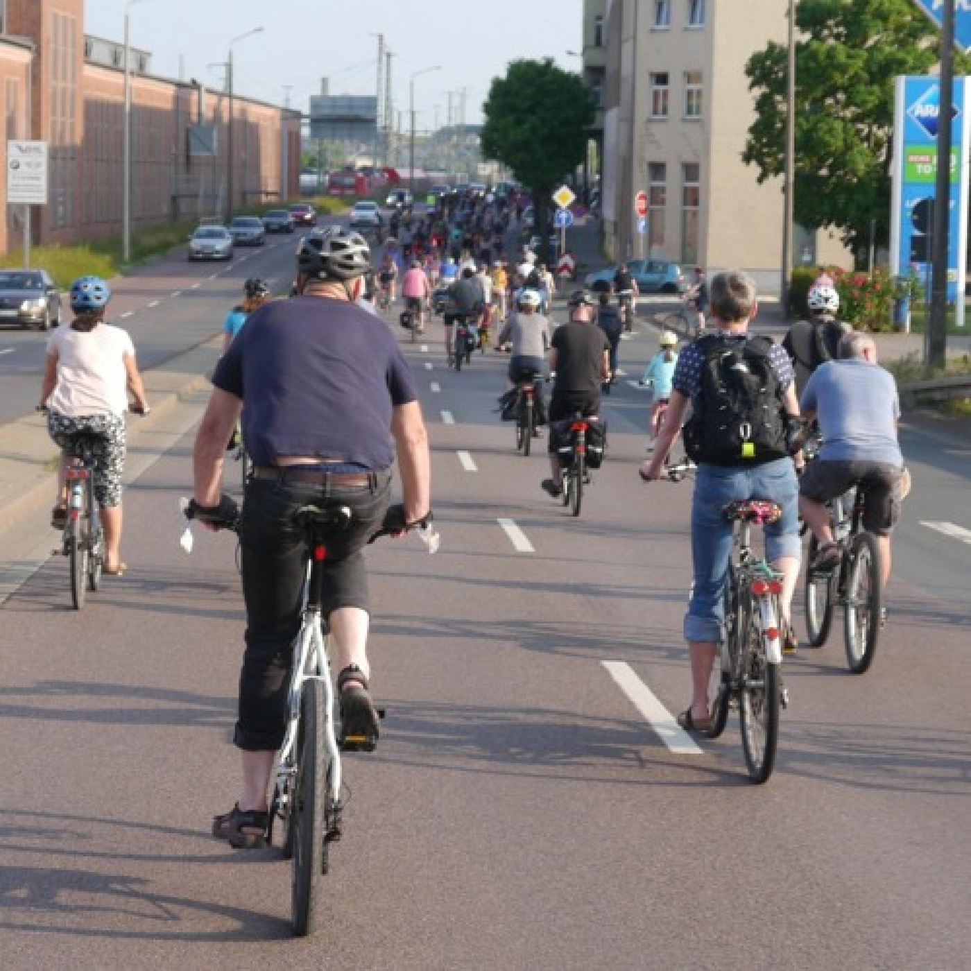 Critical Mass – Fahrradfahren in Halle (2/8)