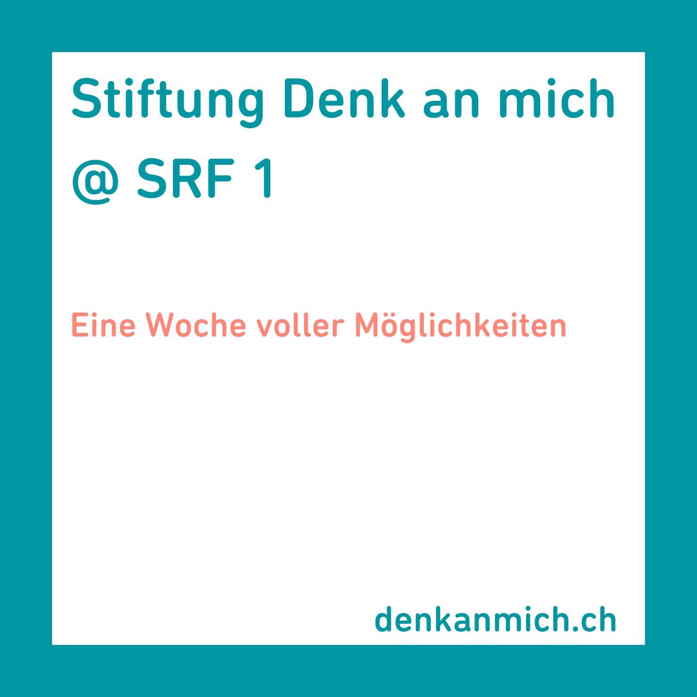 Eine Woche voller Möglichkeiten