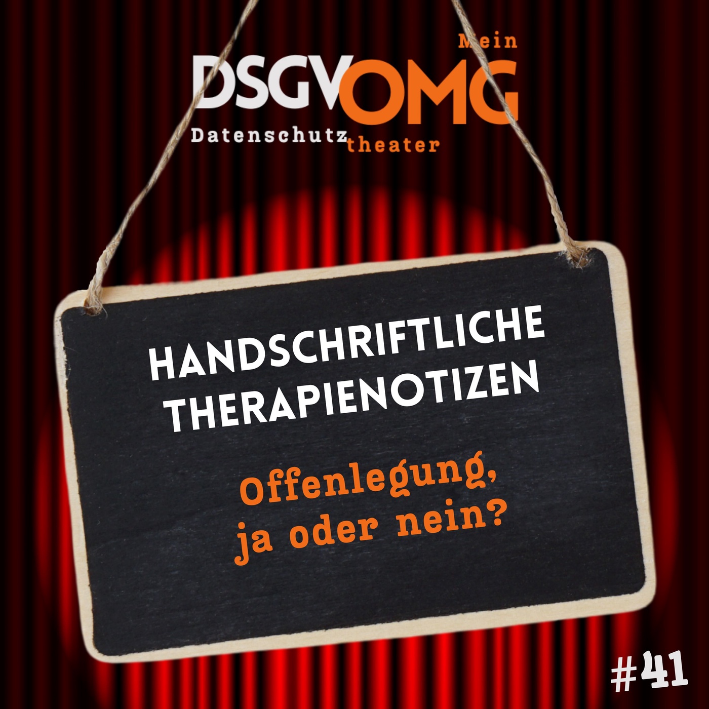#41 - Handschriftliche Therapienotizen - Offenlegung, ja oder nein?