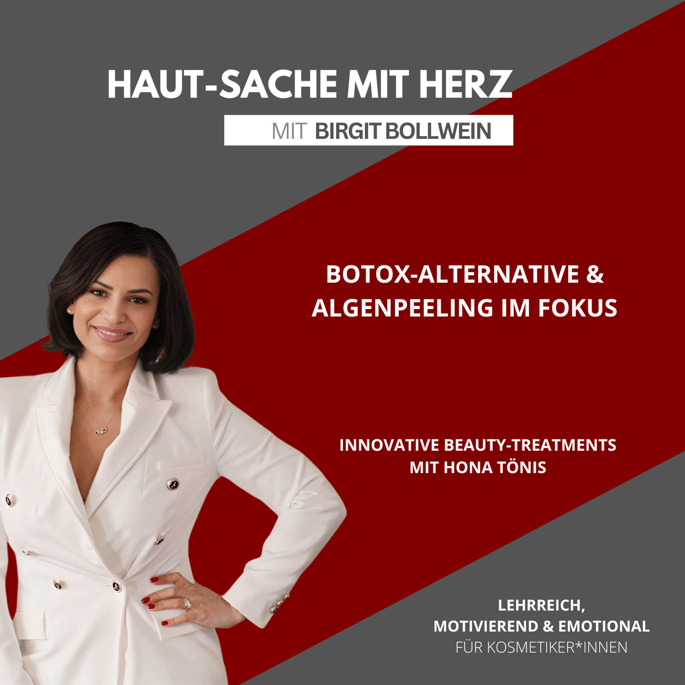 #078 Innovative Beauty-Treatments mit Hona Tönis: Botox-Alternative & Algenpeeling im Fokus