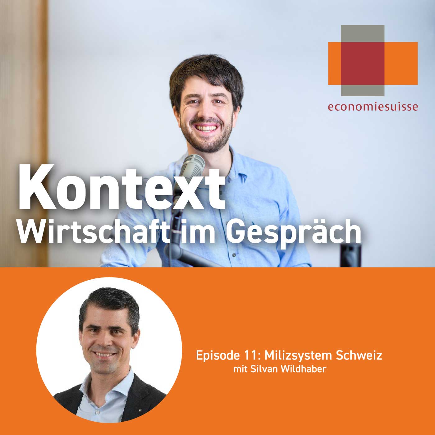 Kontext - Wirtschaft im Gespräch, Episode 11: Chancen und Grenzen des Milizsystems Schweiz  - mit Silvan Wildhaber