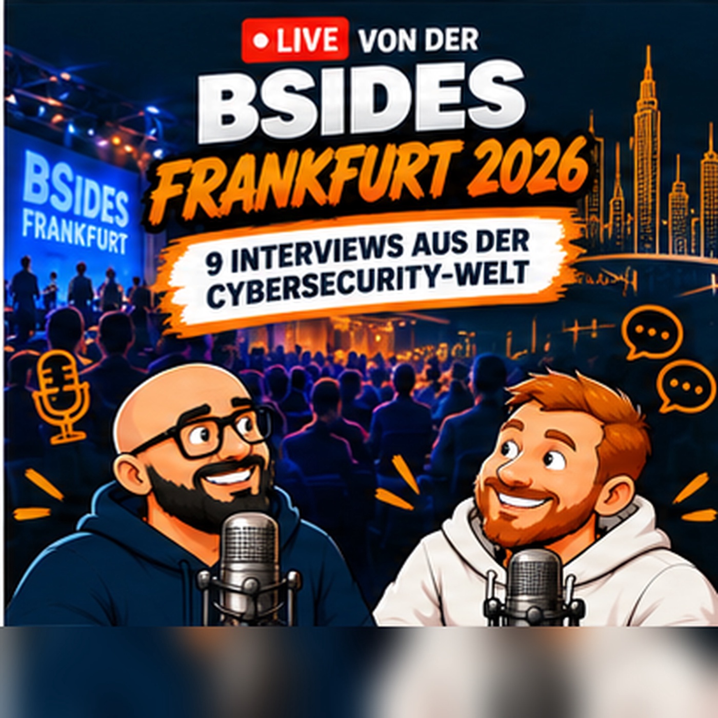 LIVE von der BSides Frankfurt 2026 – 9 Interviews aus der Cybersecurity-Welt