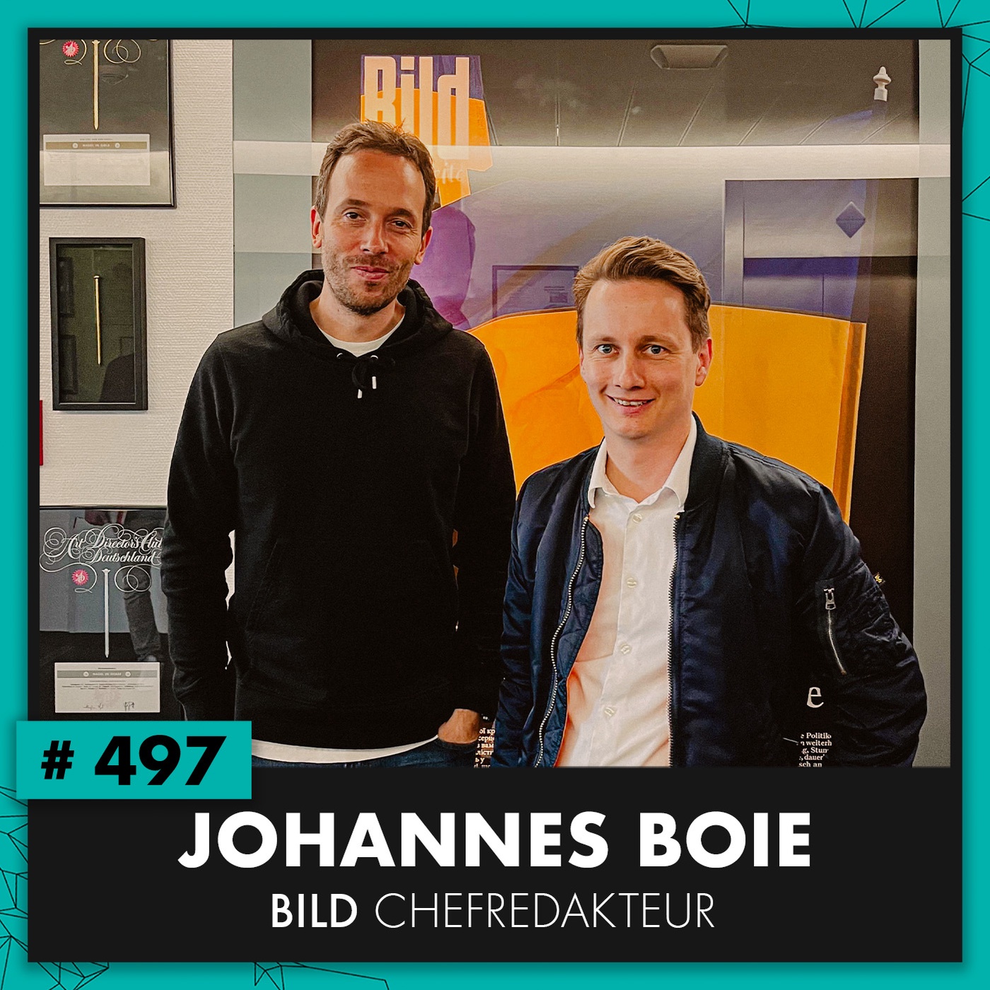 OMR #497 mit Bild-Chefredakteur Johannes Boie