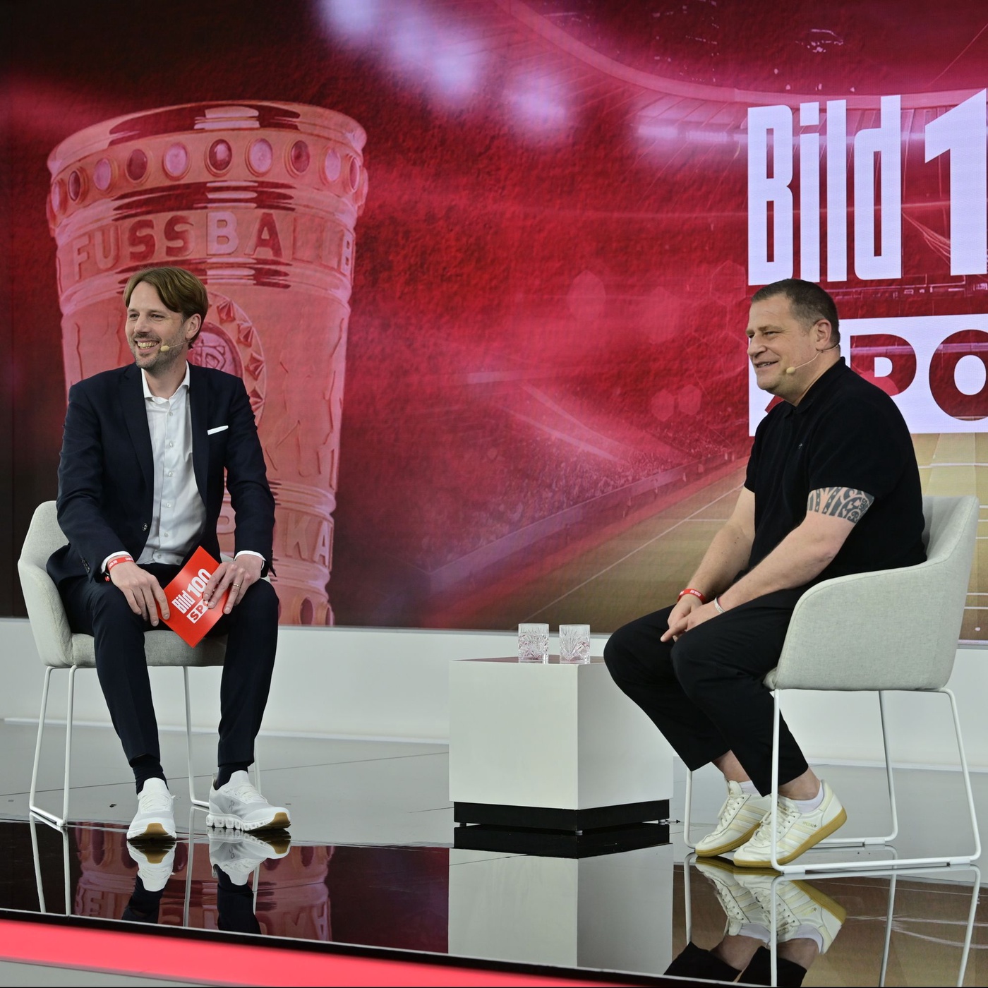 Phrasenmäher-Spezial: Talk mit Max Eberl bei BILD 100 Sport!