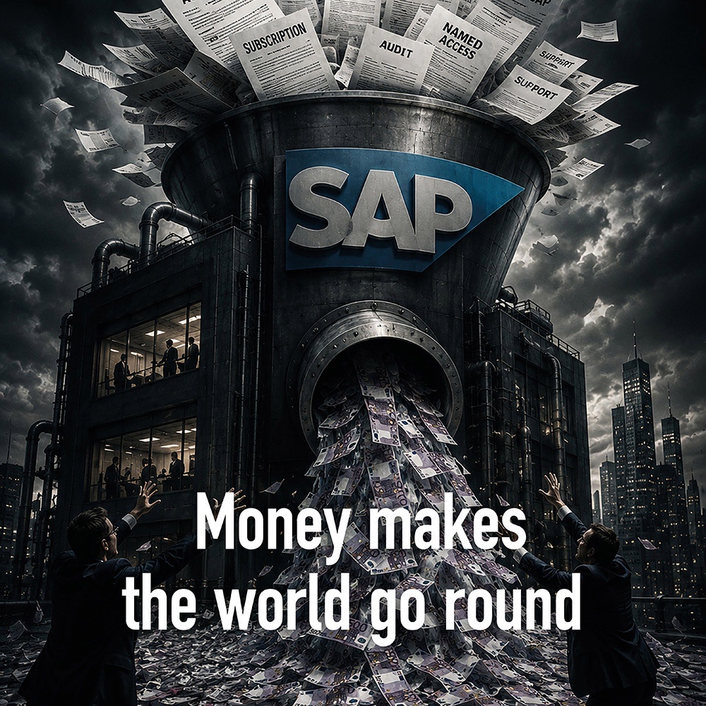 Money makes the world go round, die Monetarisierung des SAP-Lizenzmanagements (DE)