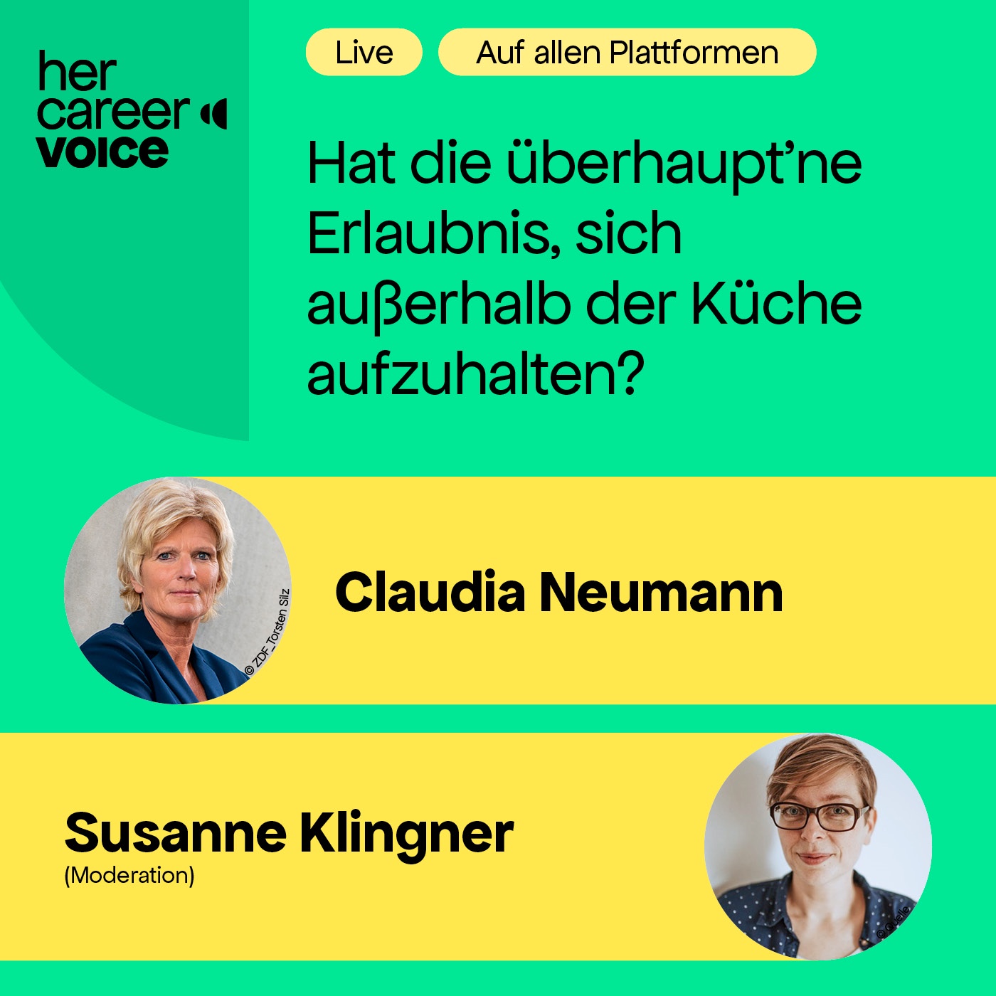 Hat die überhaupt ’ne Erlaubnis, sich außerhalb der Küche aufzuhalten?