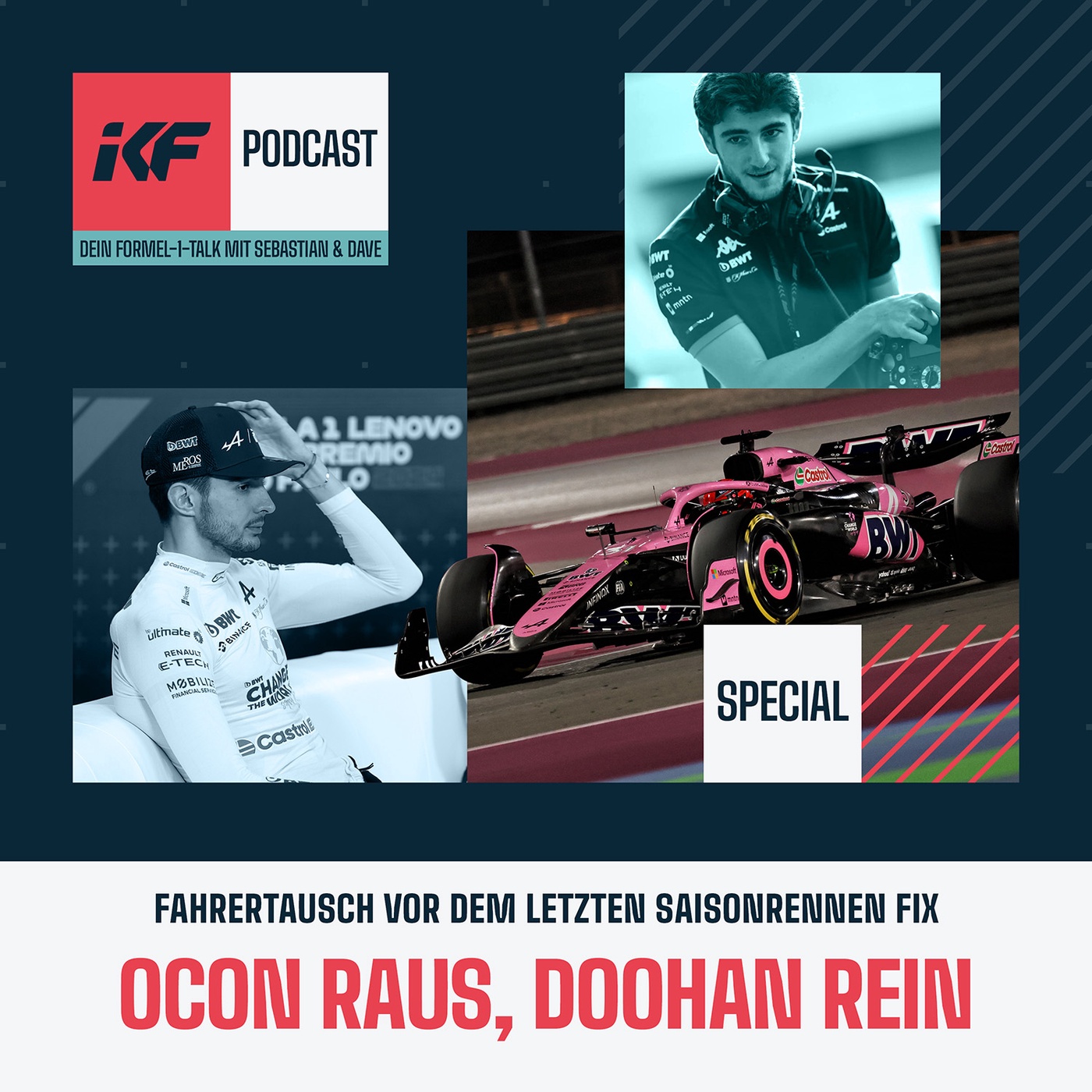 SPECIAL: Ocon raus, Doohan rein