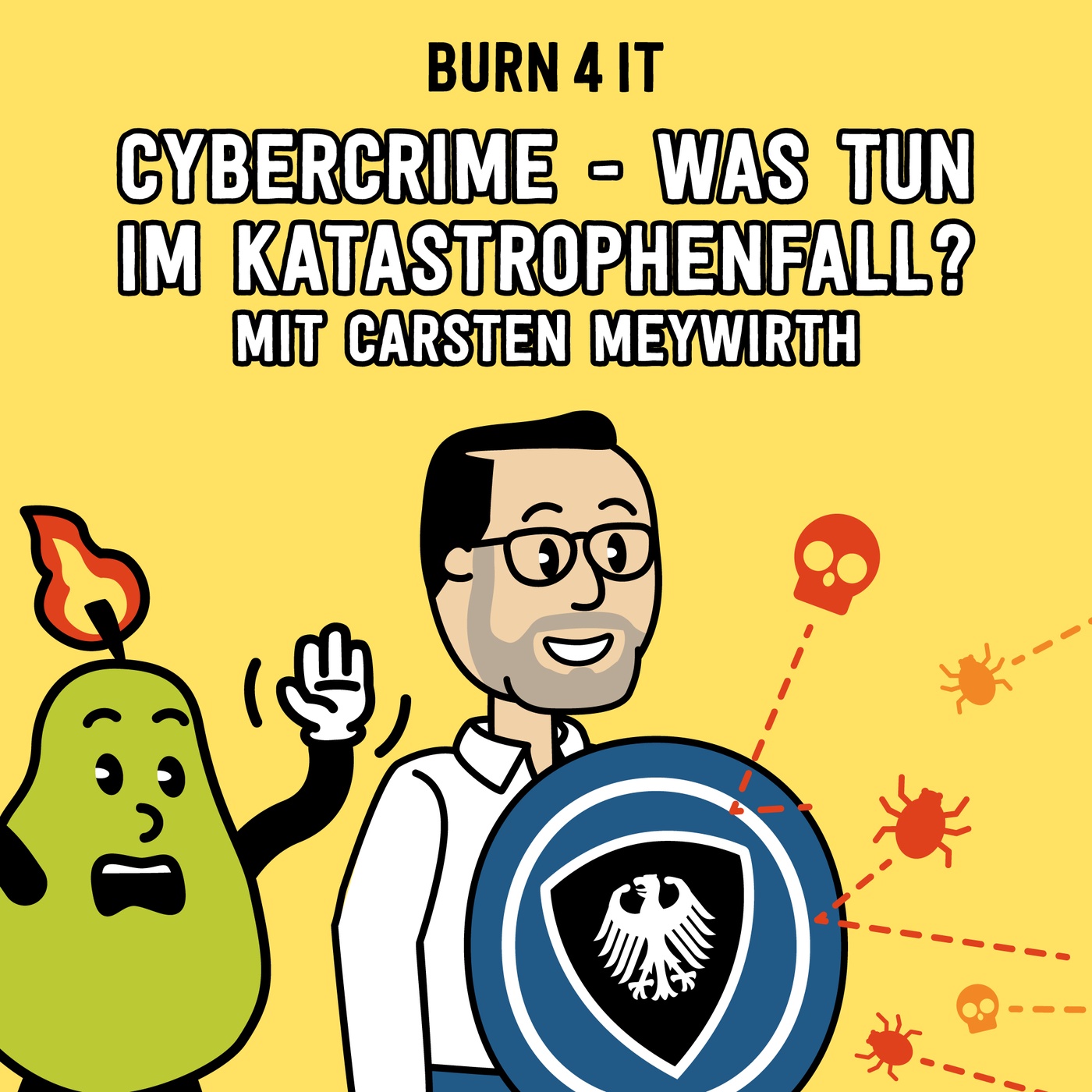 Cybercrime - Was tun im Katastrophenfall? Mit Carsten Meywirth