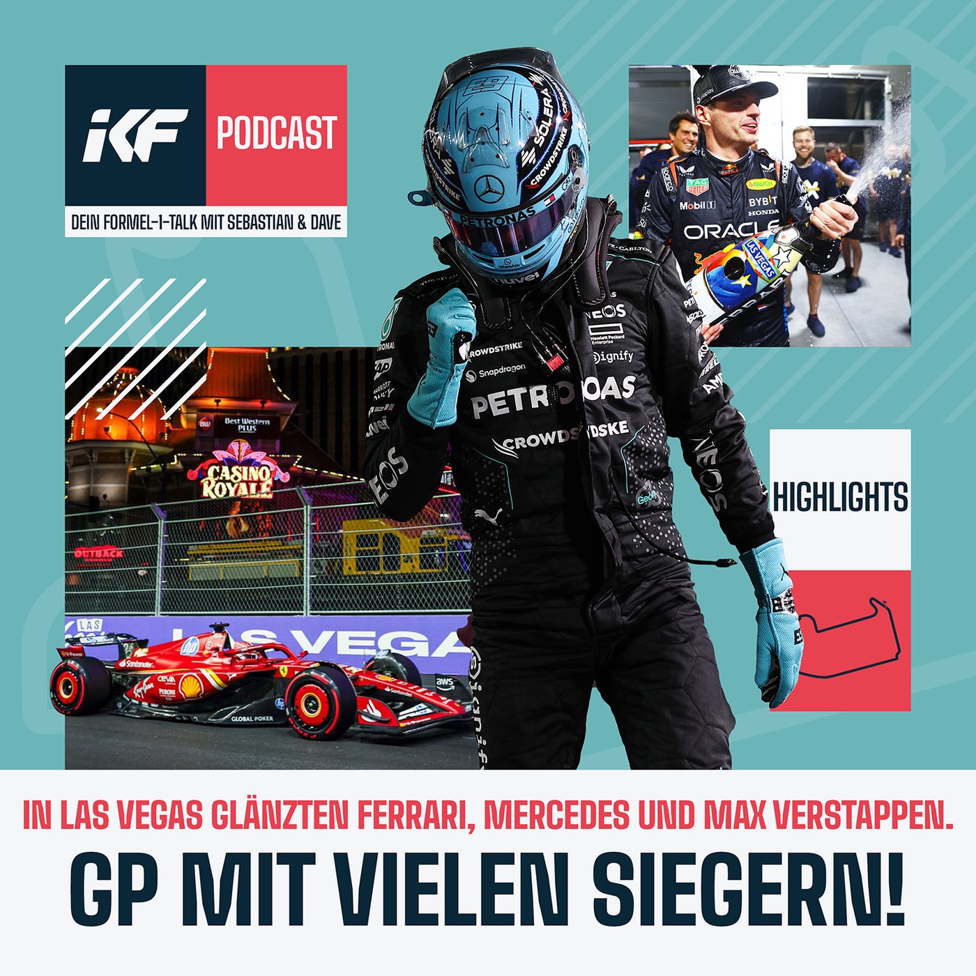 HIGHLIGHTS aus Las Vegas: Ein GP mit vielen Siegern!