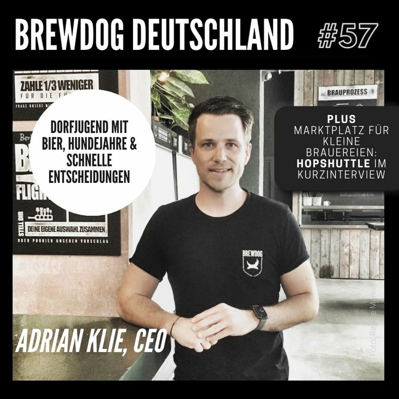 Adrian, wie viele Hundejahre sind ein BrewDog-Jahr?