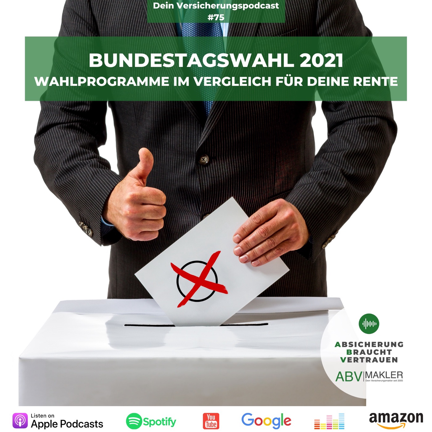 Bundestagswahl 2021 - Wahlprogramme im Vergleich für Deine Rente