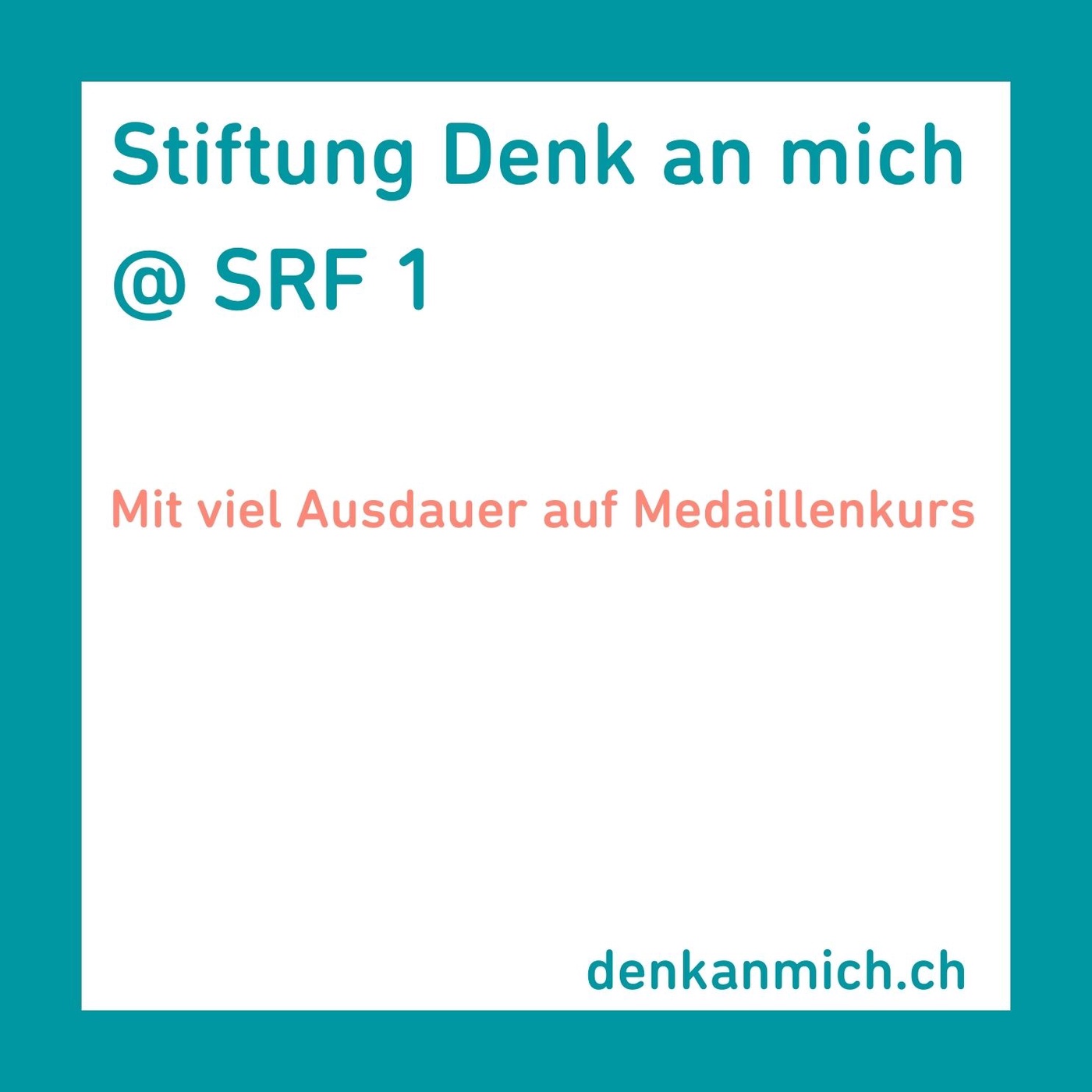 Mit viel Ausdauer auf Medaillenkurs