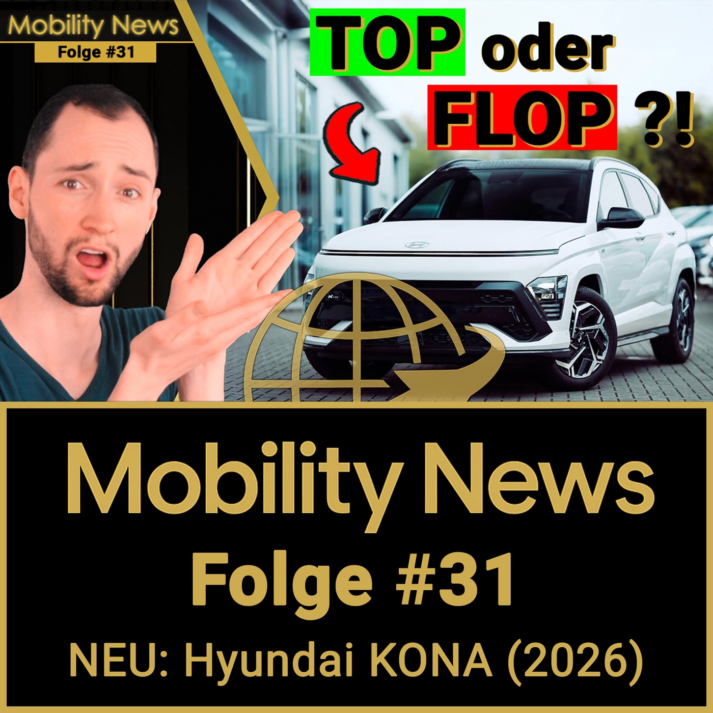 Neu: Hyundai präsentiert den KONA (2026) - REVOLUTION oder FEINSCHLIFF?! u.v.m. | Mobility News #31