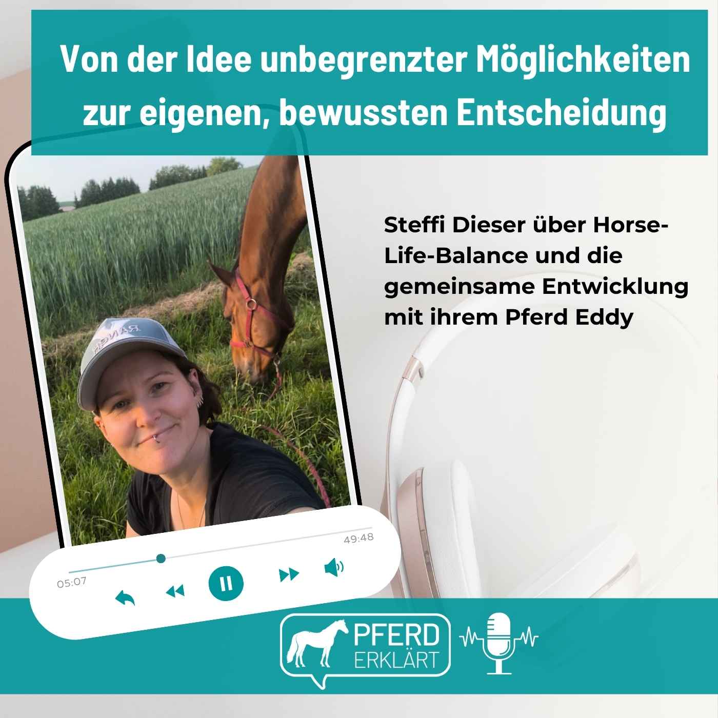 Mit den passenden Tools die richtigen Entscheidungen fürs eigene Pferd treffen? So macht Steffi es mit Eddy