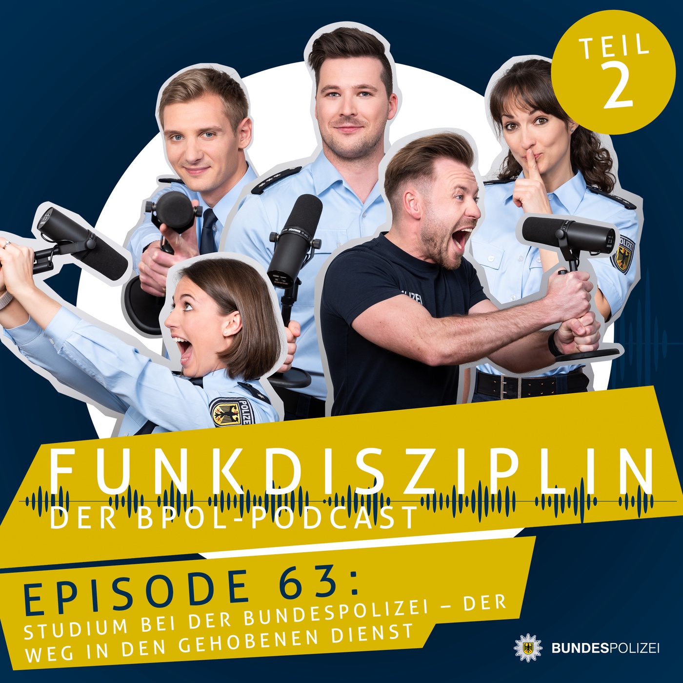 Episode 63: Studium bei der Bundespolizei – der Weg in den gehobenen Dienst (Teil 2)