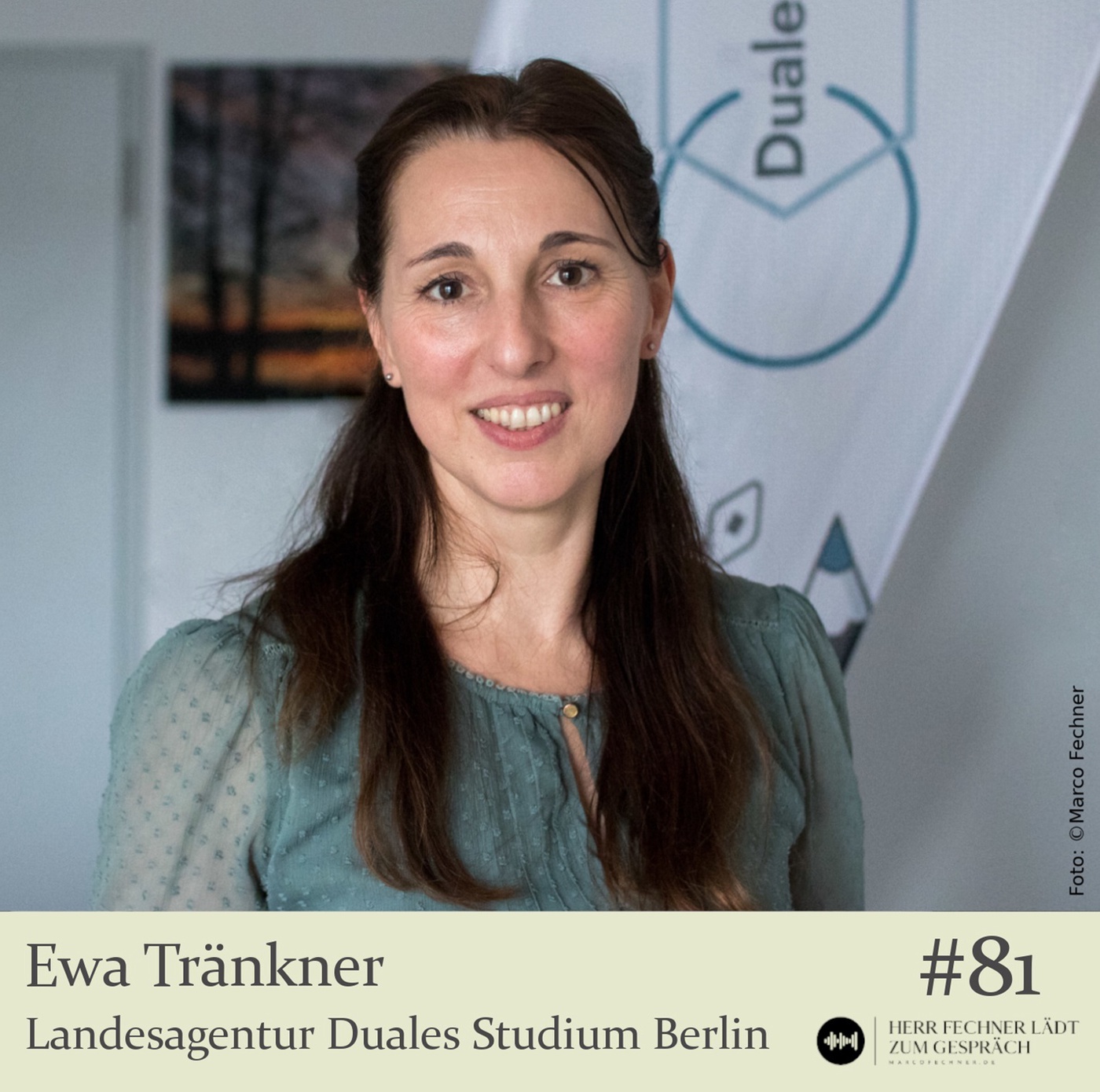 #81 Ewa Tränkner, Geschäftsführerin der Landesagentur Duales Studium Berlin