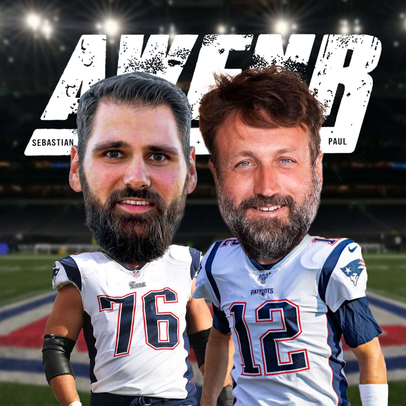 AWFNR #456 - SEBASTIAN VOLLMER & PAUL - 7 Super Bowl Ringe