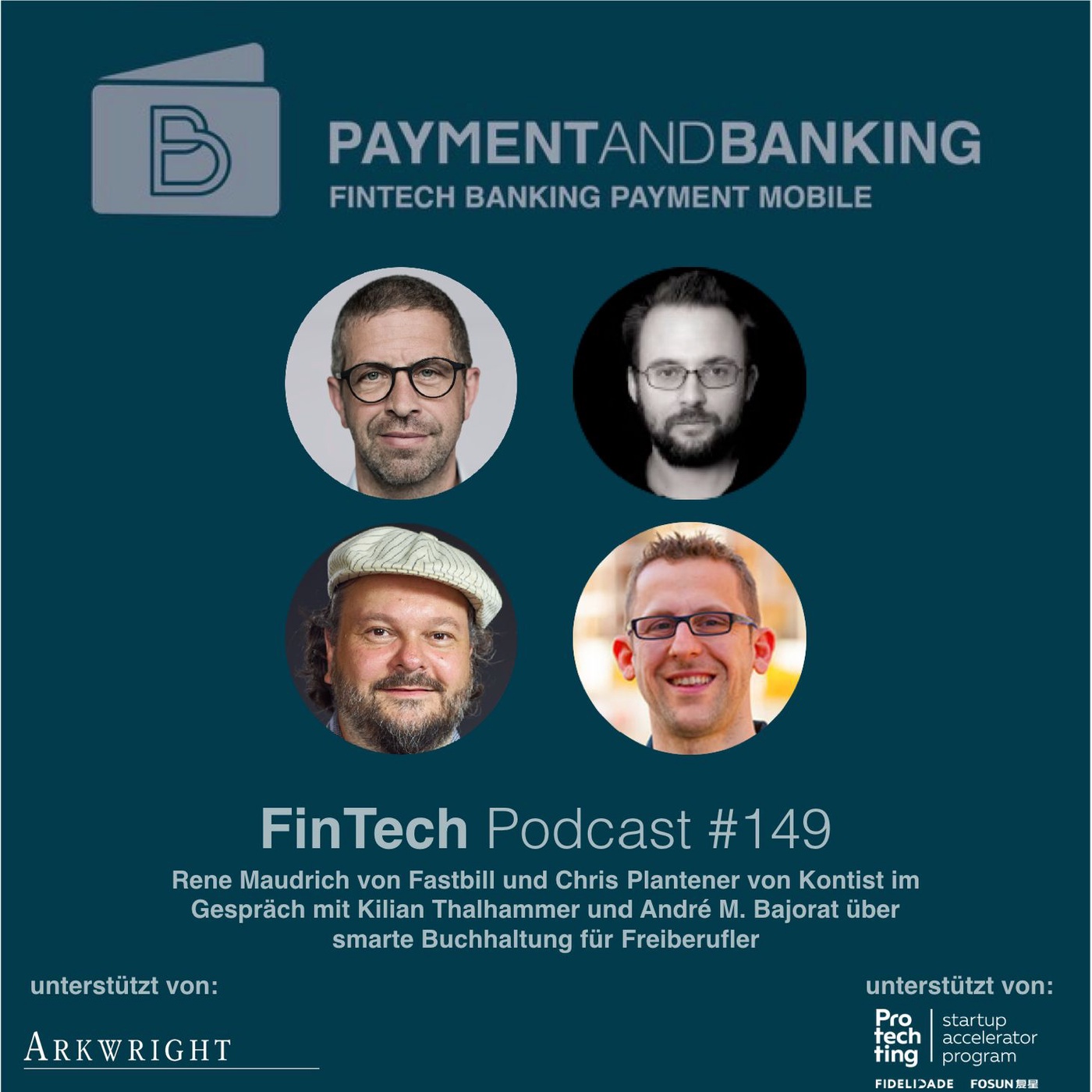 FinTech Podcast #149 - Kontist und Fastbill zu Banking und Buchhaltung