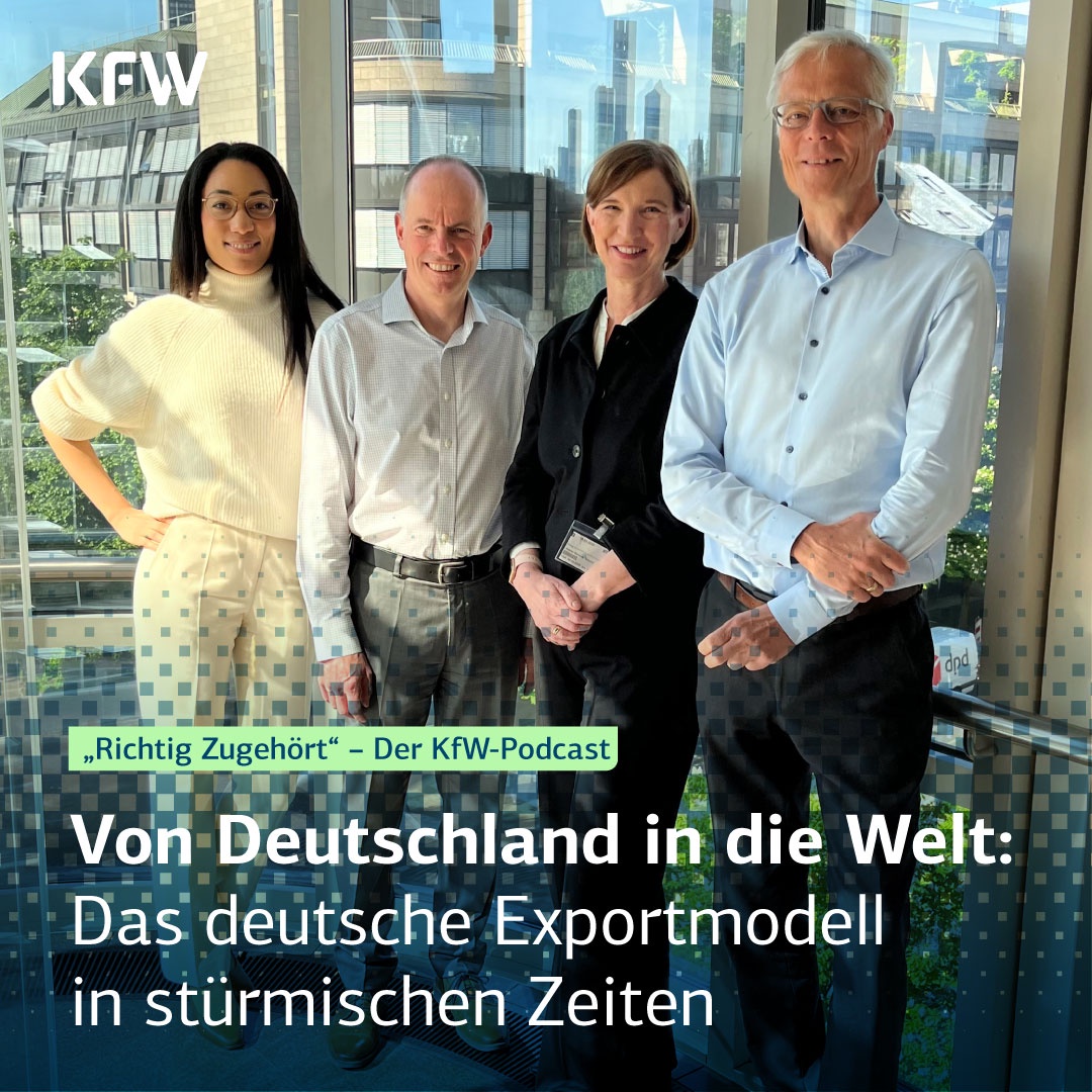 Von Deutschland in die Welt: das deutsche Exportmodell in stürmischen Zeiten