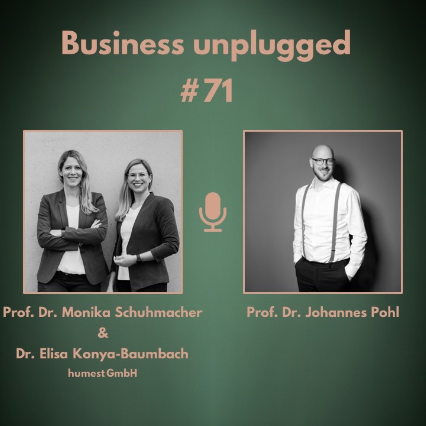 Dr. Elisa Konya-Baumbach & Prof. Dr. Monika Schuhmacher - Der Mensch muss bei der Einführung von KI im Fokus stehen #71