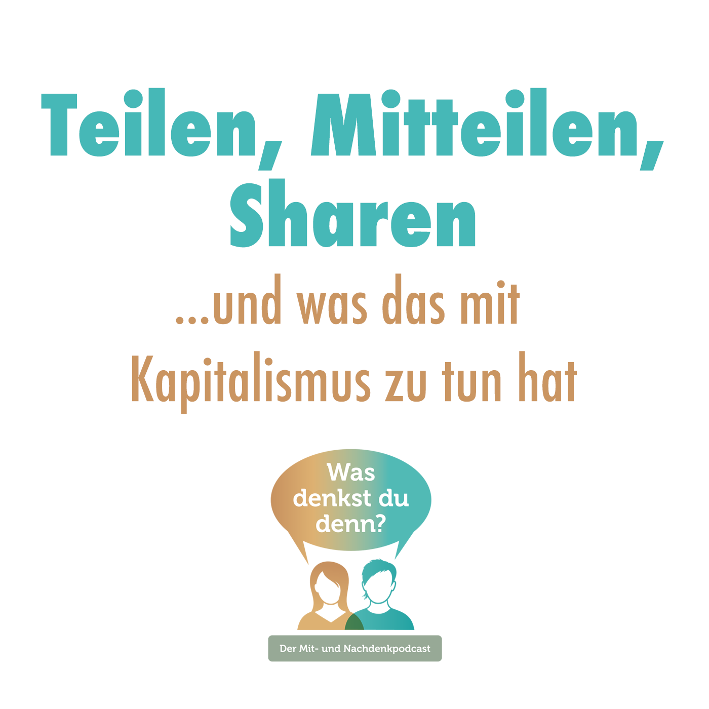 Teilen, mitteilen, sharen