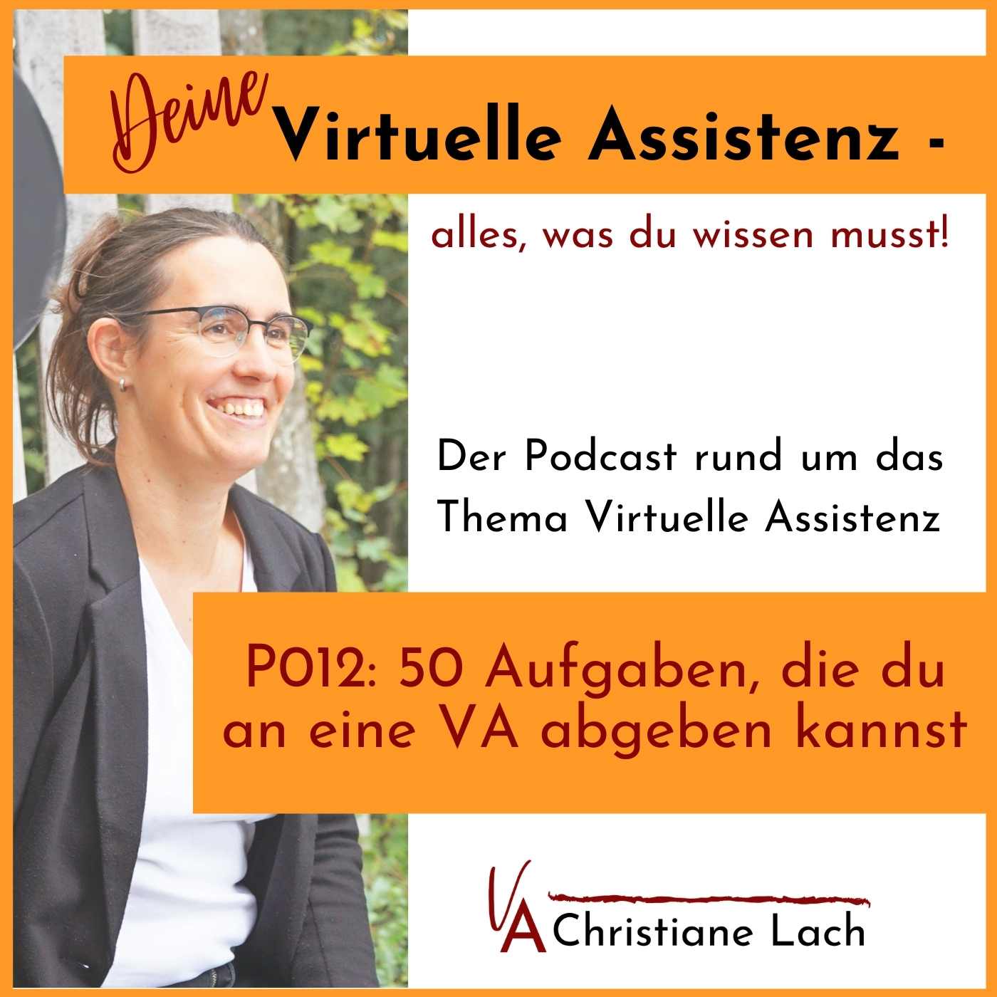 P012 - Diese 50 Aufgaben kannst du an eine VA abgeben