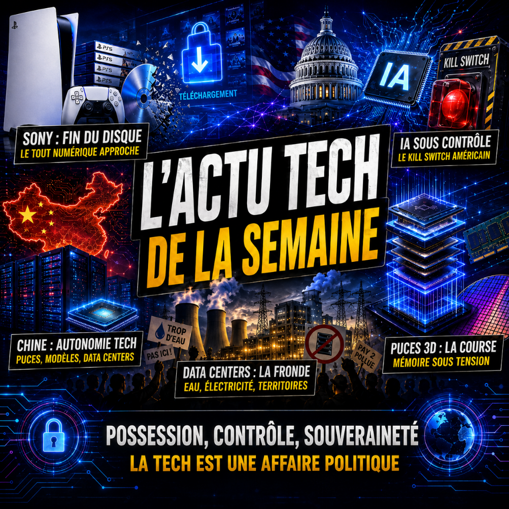 Actualités tech de la semaine 