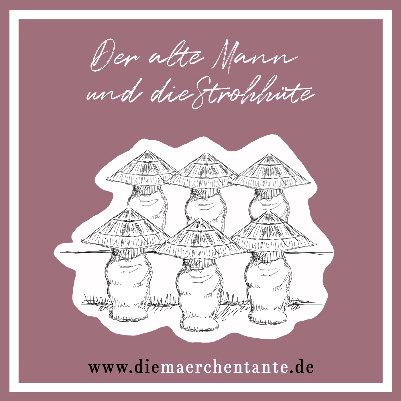 Der alte Mann und die Strohhüte 