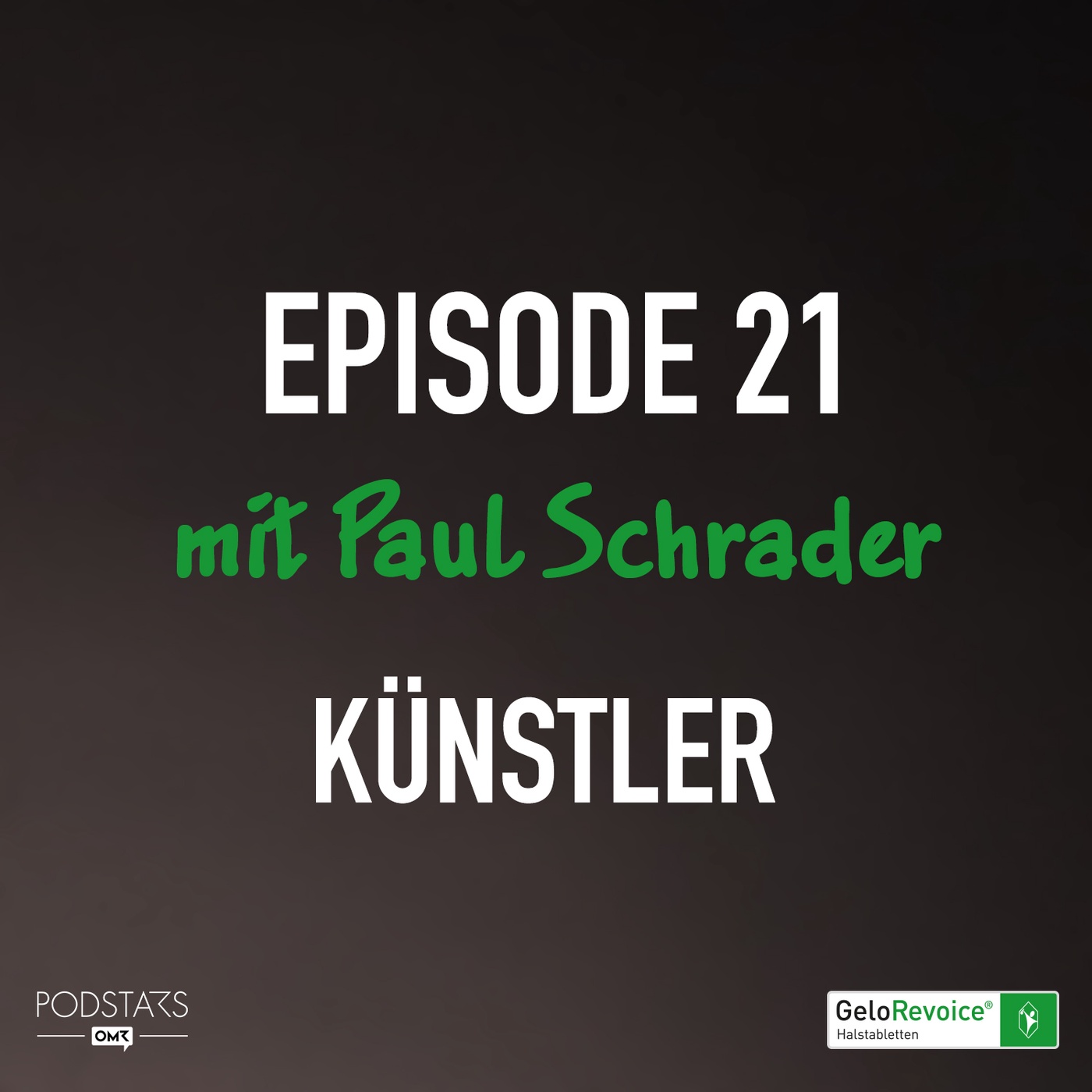 mit Künstler Paul Schrader