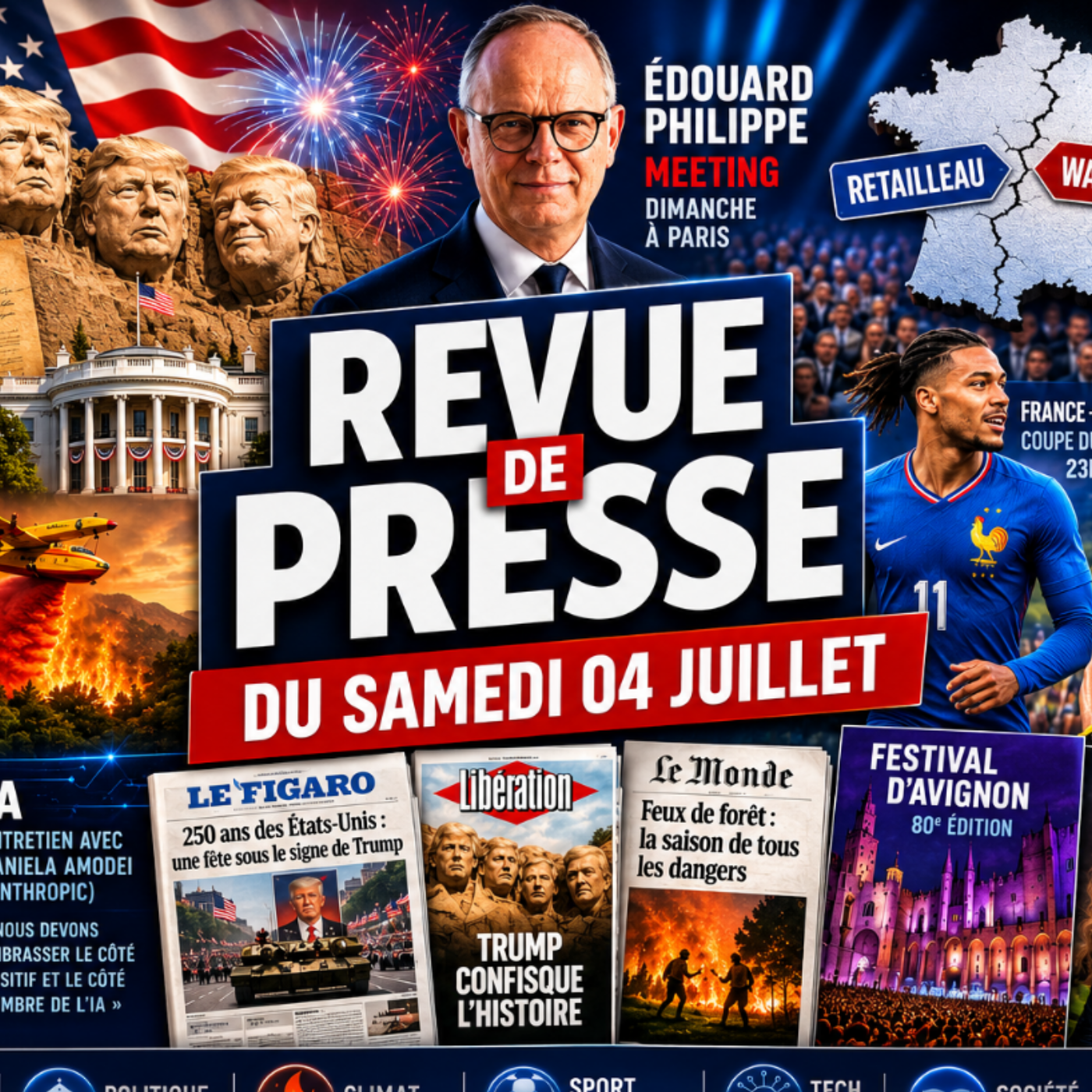 Revue de presse du 04 juillet 