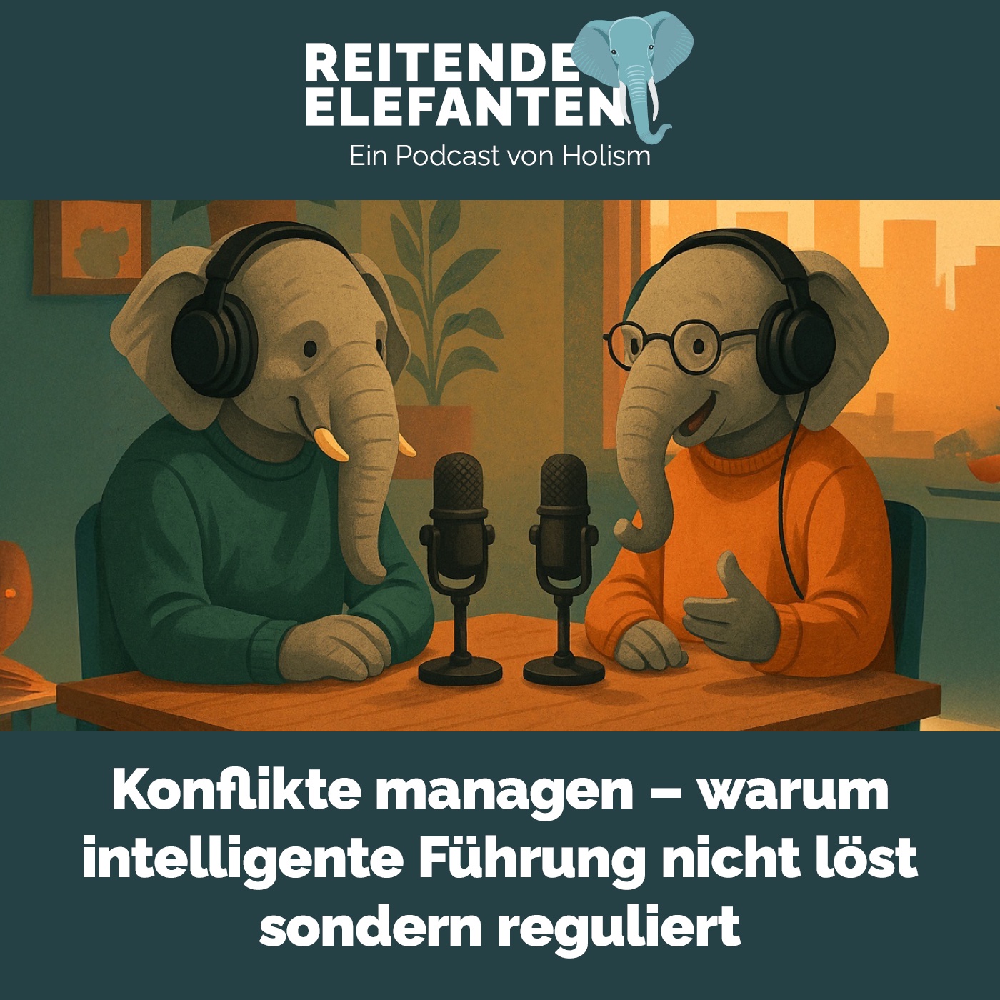 Reitende Elefanten 007: Konflikte managen - warum intelligente Führung nicht löst sondern reguliert