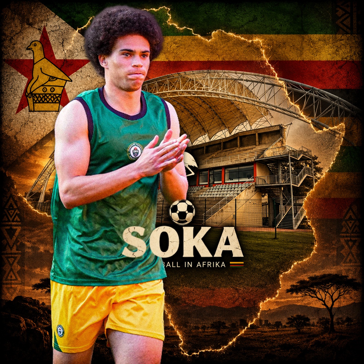 Afrika Cup mit Simbabwe und jetzt Erstliga-Profi in Südafrika: Jonah Fabisch im Interview