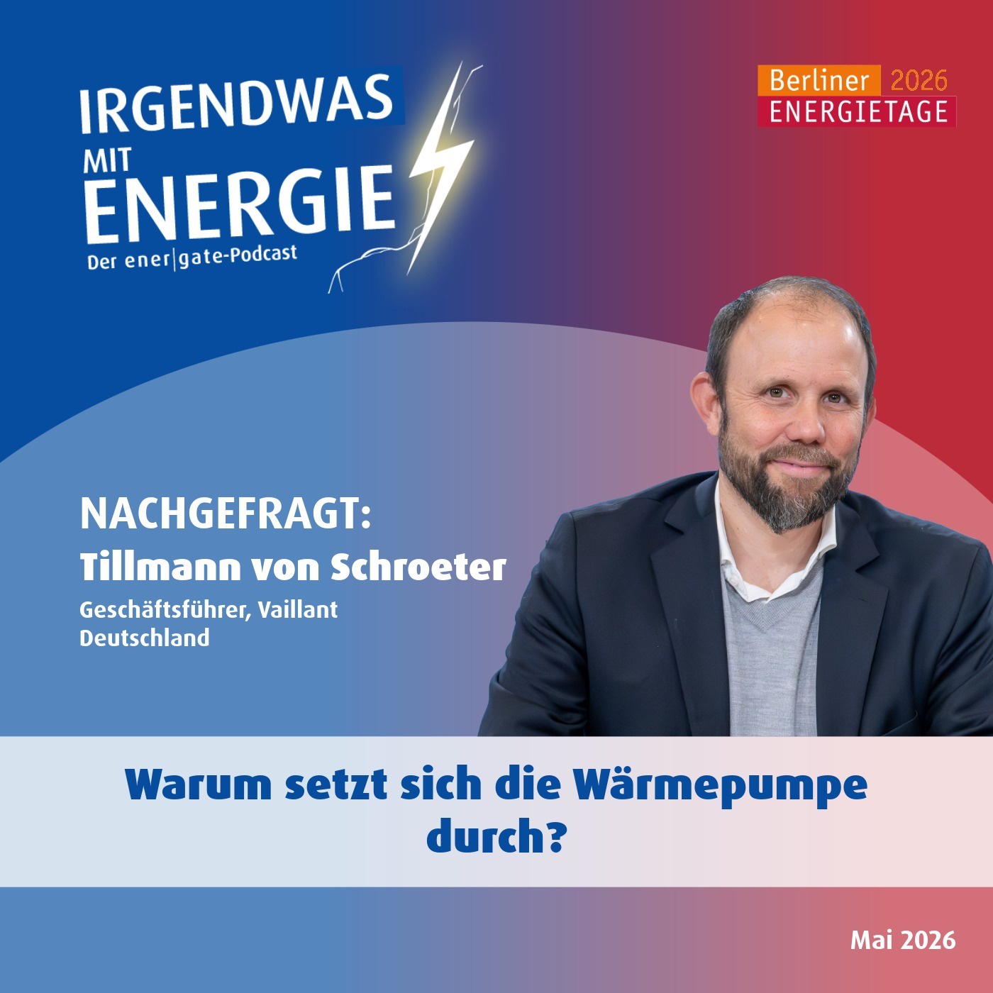 Nachgefragt bei Tillmann von Schroeter: Warum setzt sich die Wärmepumpe durch?