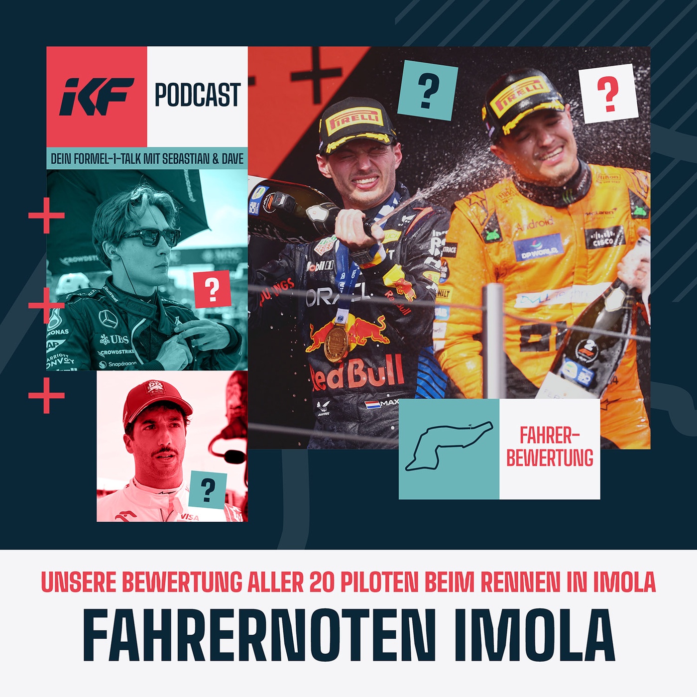Unsere Fahrernoten zum GP der Emilia Romagna in Imola