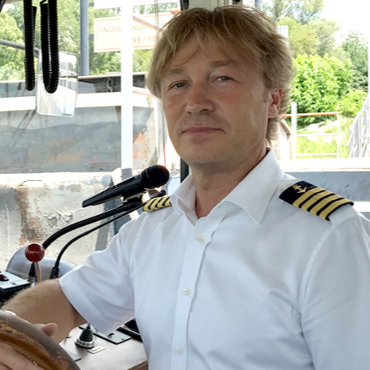 Schiffskapitän Markus Haider