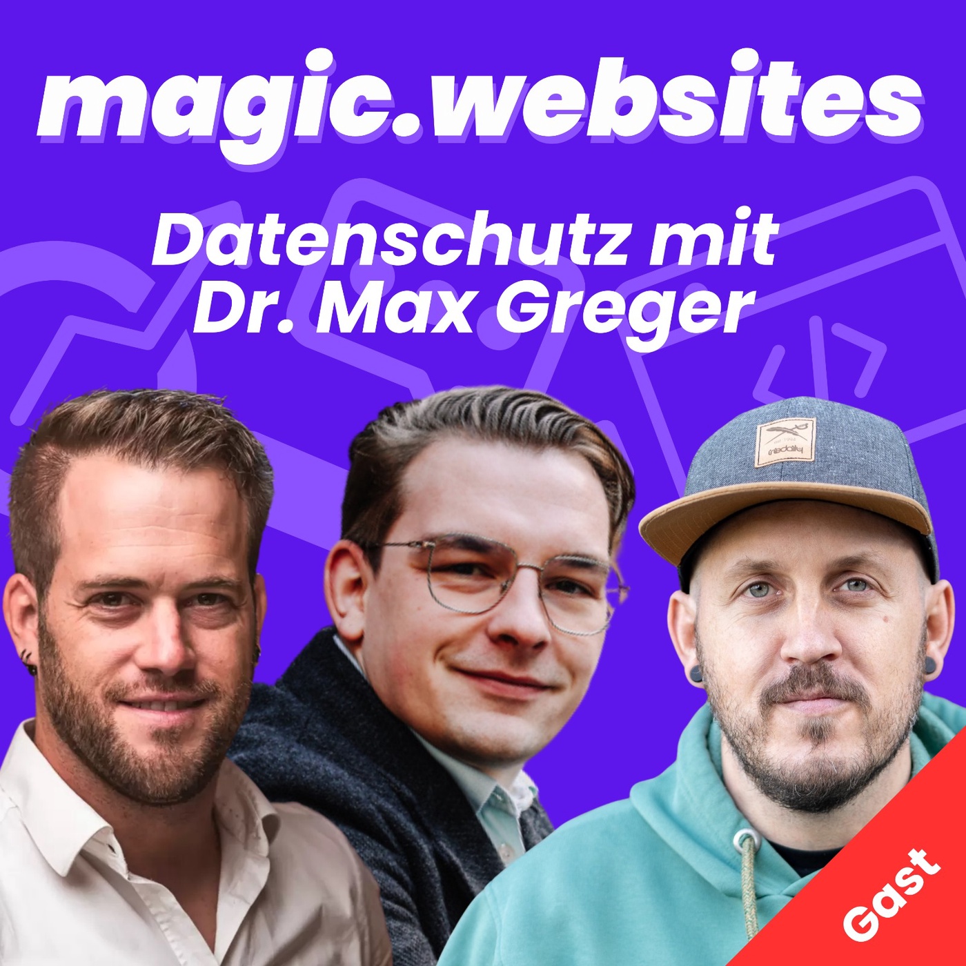 Episode 9: Webseiten, Datenschutz & Markenrecht - Interview mit Dr. Max Greger