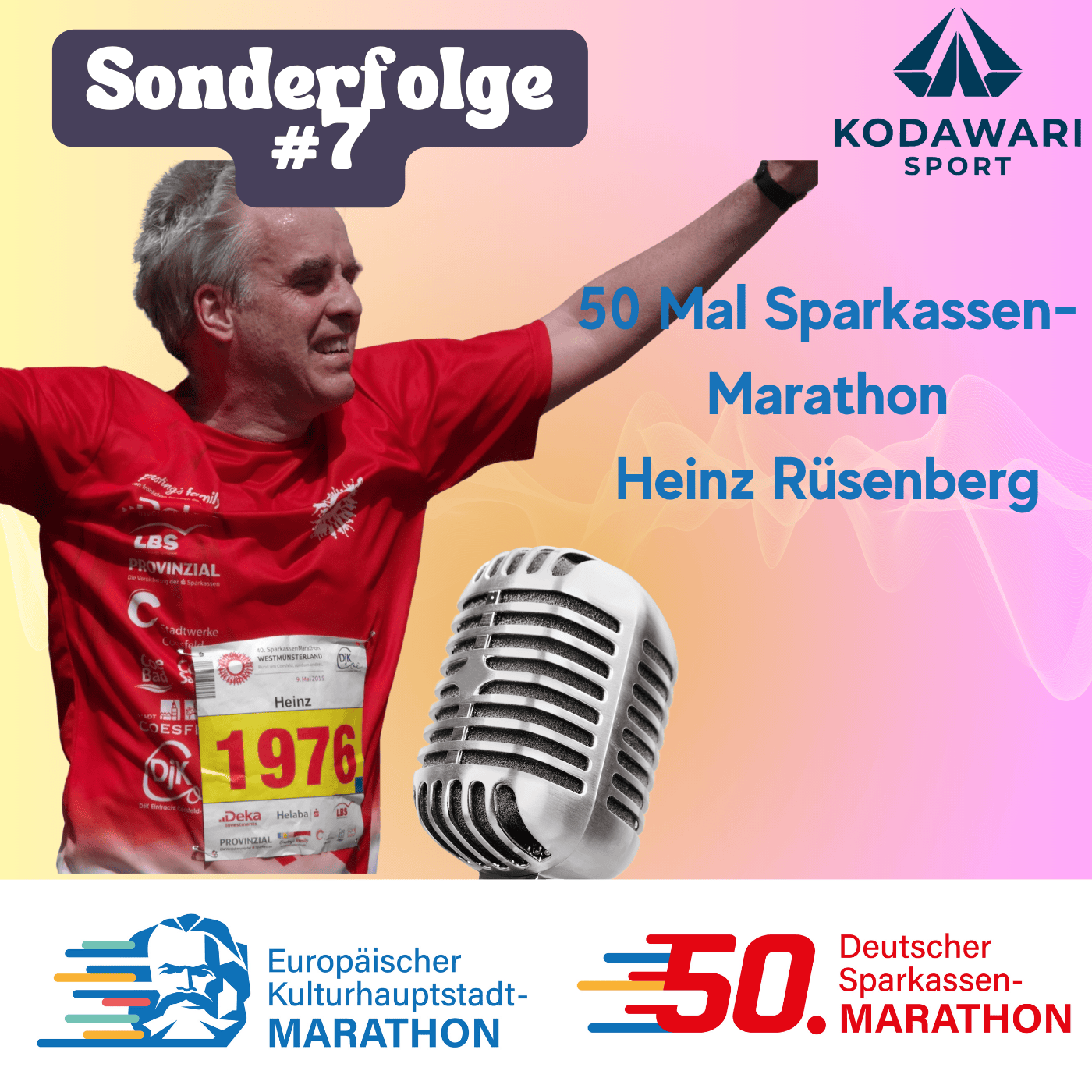 Sonderfolge 7 Kulturhauptstadt-Marathon - 50 Mal Sparkassenmarathon: Heinz Rüsenberg