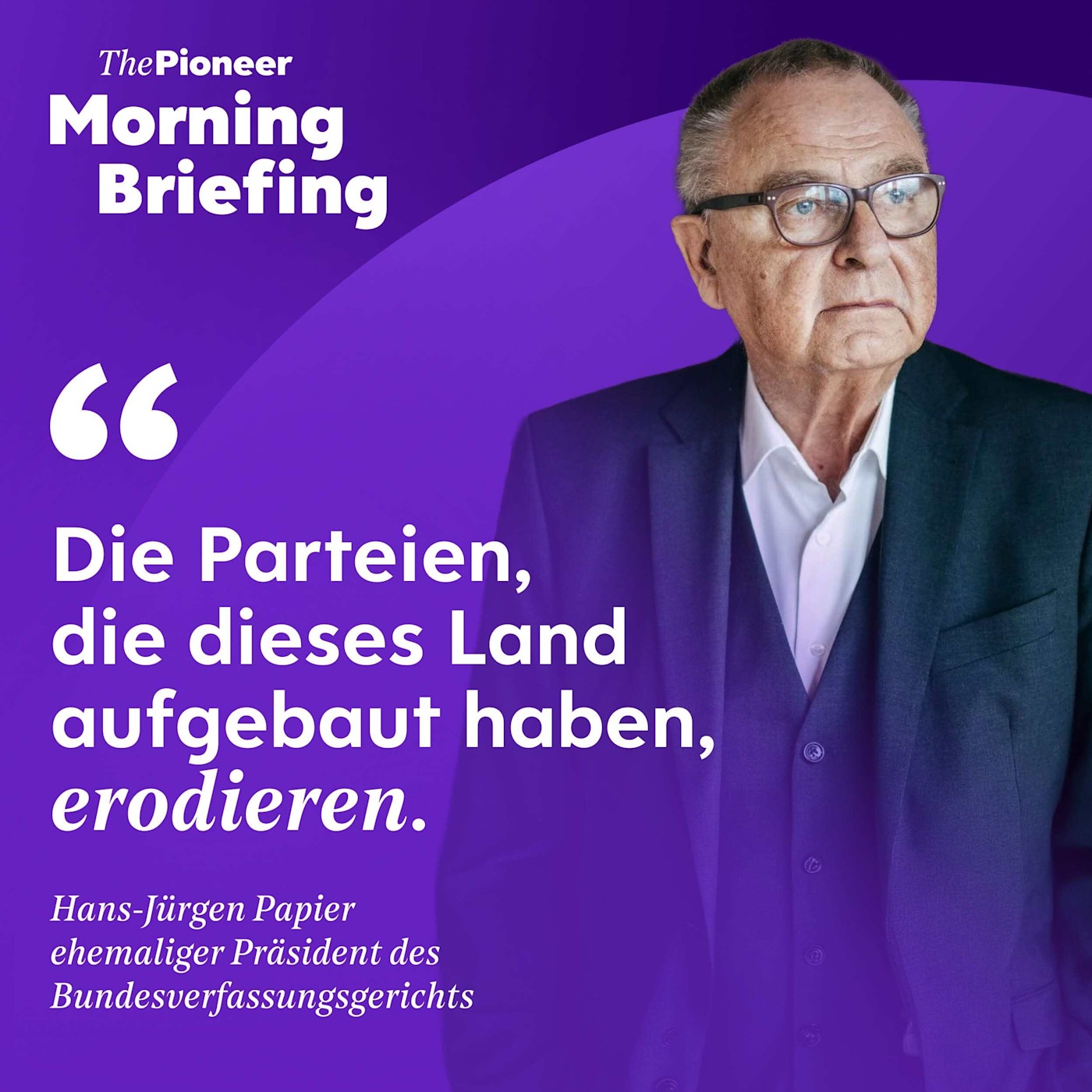 Merz holt die Bürgerversicherung aus dem Grab | Hans-Jürgen Papier über unsere Demokratie | Erinnerung an eine Fußball-Pionierin