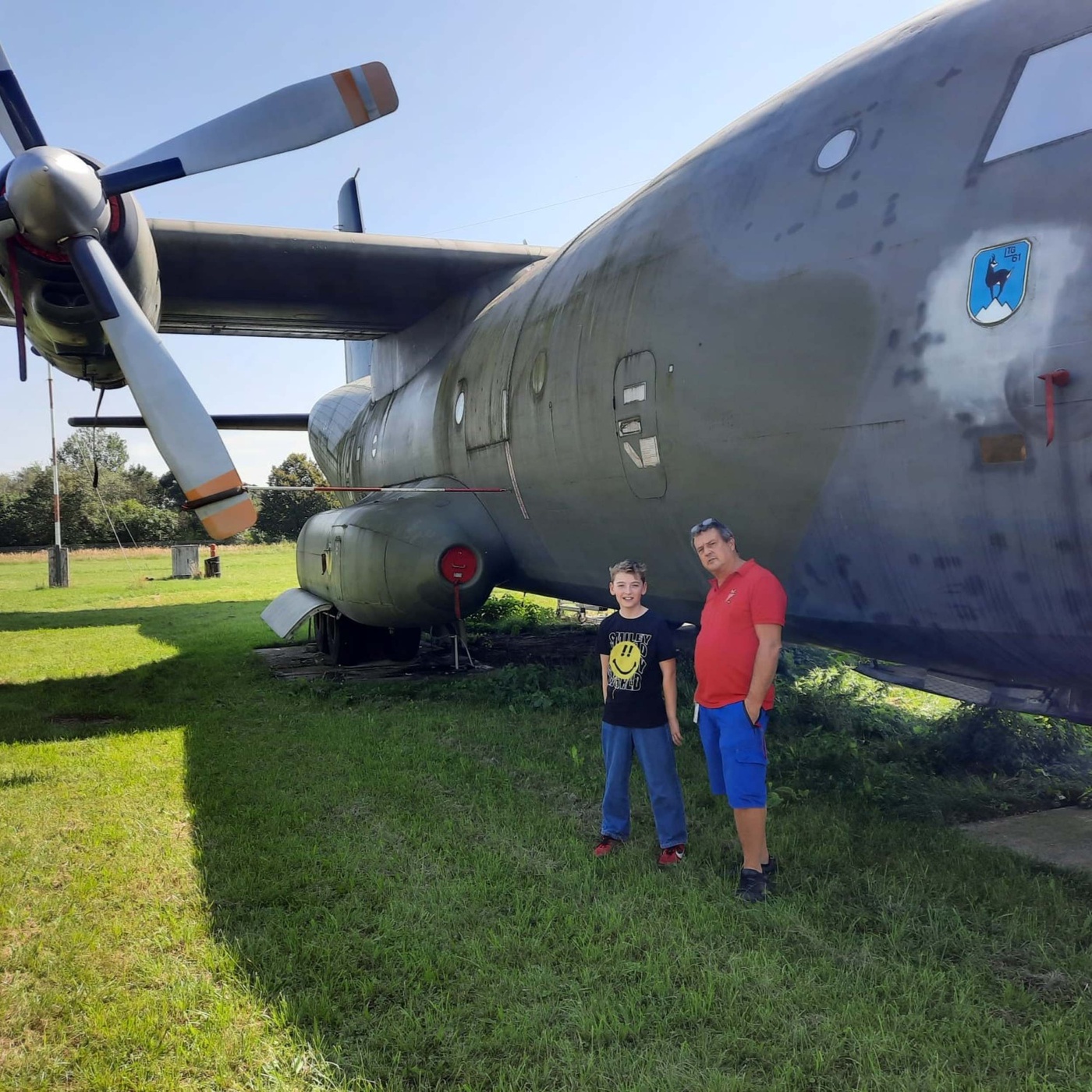 Erik hebt ab in der Flugwerft Schleißheim