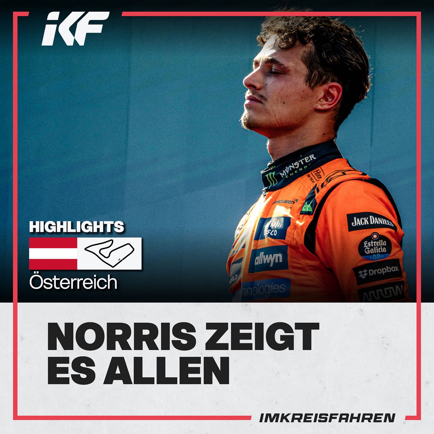 Norris zeigt es allen | Highlights Österreich