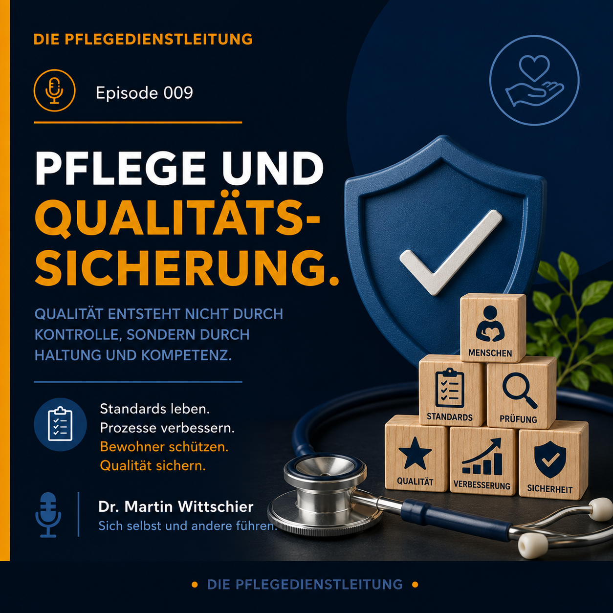 Pflege und Qualitätssicherung